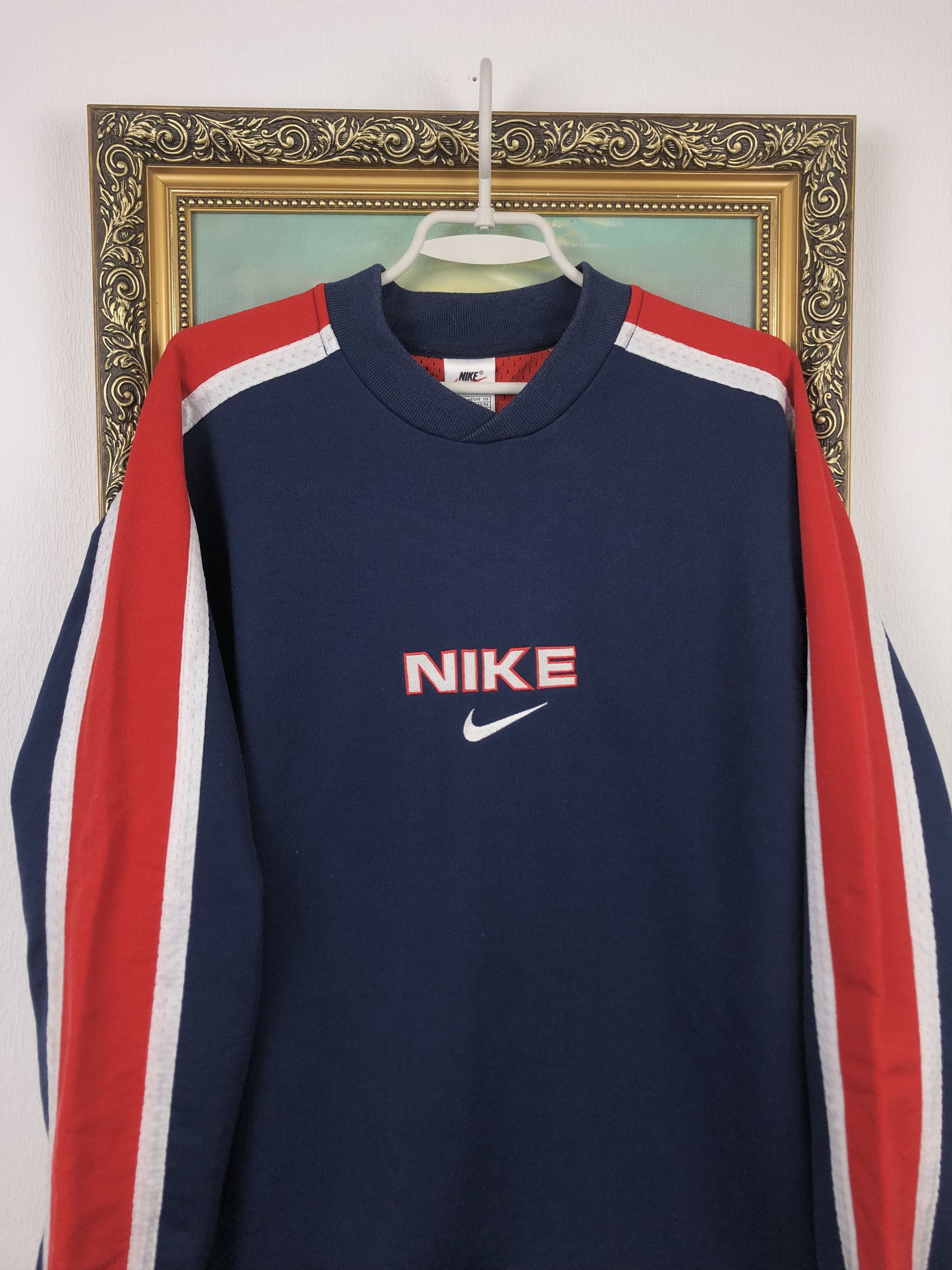 Nike Vintage Nike Swoosh Logo Sweatshirt Rare Hype Size US M / EU 48-50 / 2 - 2 Thumbnail