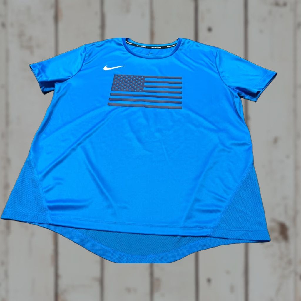 Nike Nike Running 2023 International Track & Field T-Shirt Blue M Women Medium Size M / US 6-8 / IT 42-44 - 1 Thumbnail
