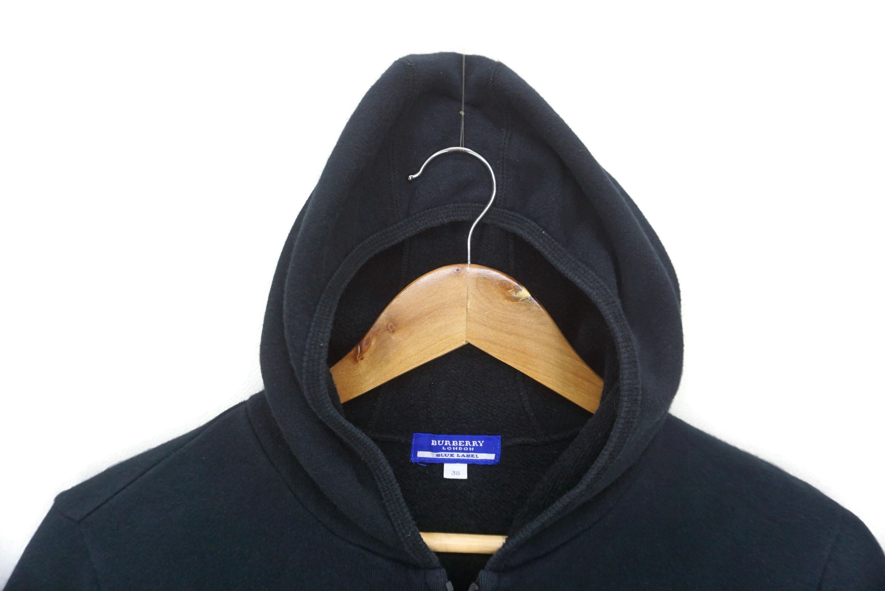 Burberry Blue Label Full Zip Up Hoodie Size 38 Made in Japan Size S / US 4 / IT 40 - 3 Thumbnail