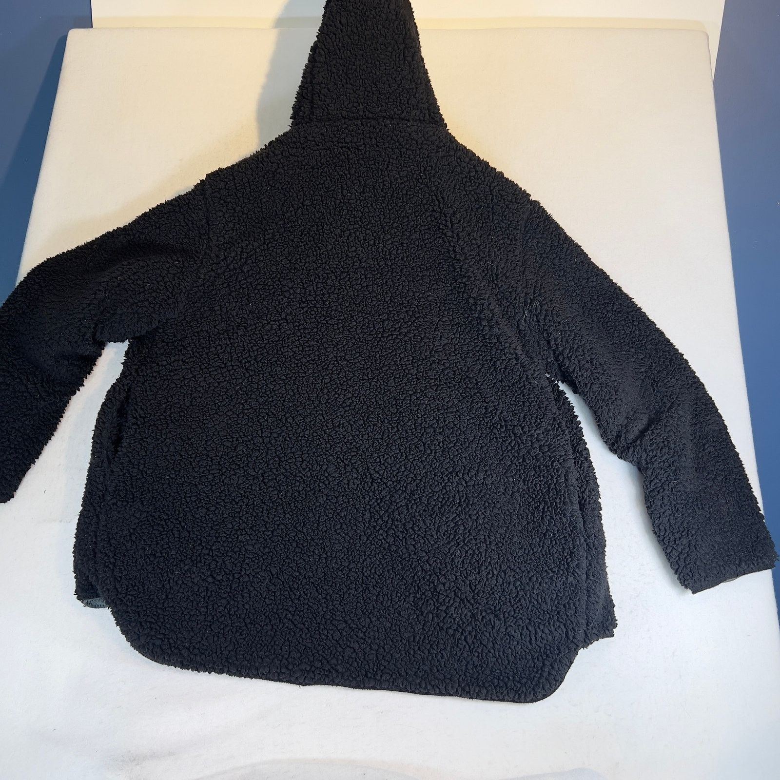 Urban Outfitters BDG Urban Outfitters Fleece Hoodie Uni XS/S Black Grey Fluff Size S / US 4 / IT 40 - 11 Thumbnail
