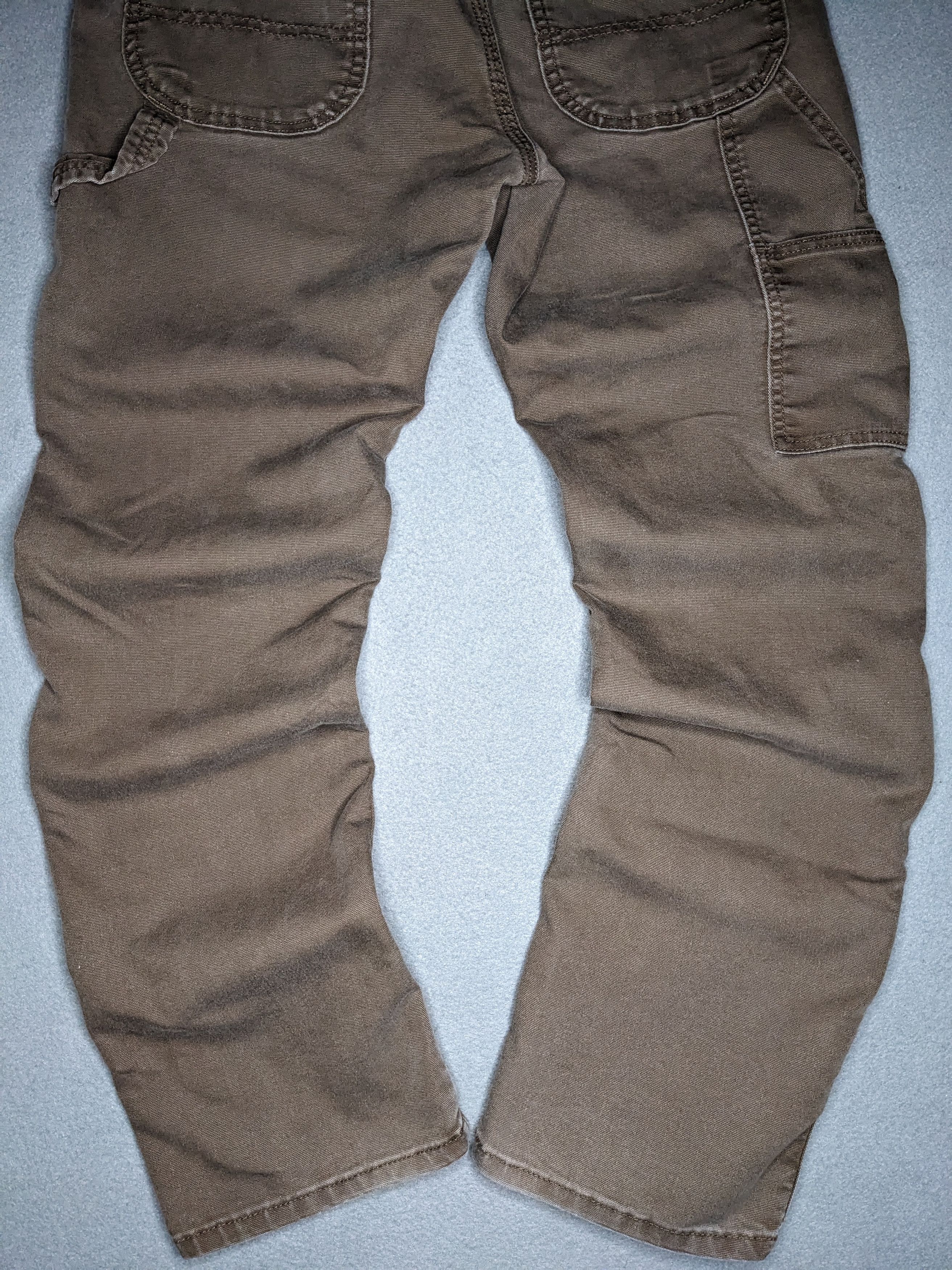 Dickies Dickies Carpenter Pants 32x31 Canvas Brown Distressed Faded Size US 32 / EU 48 - 5 Thumbnail