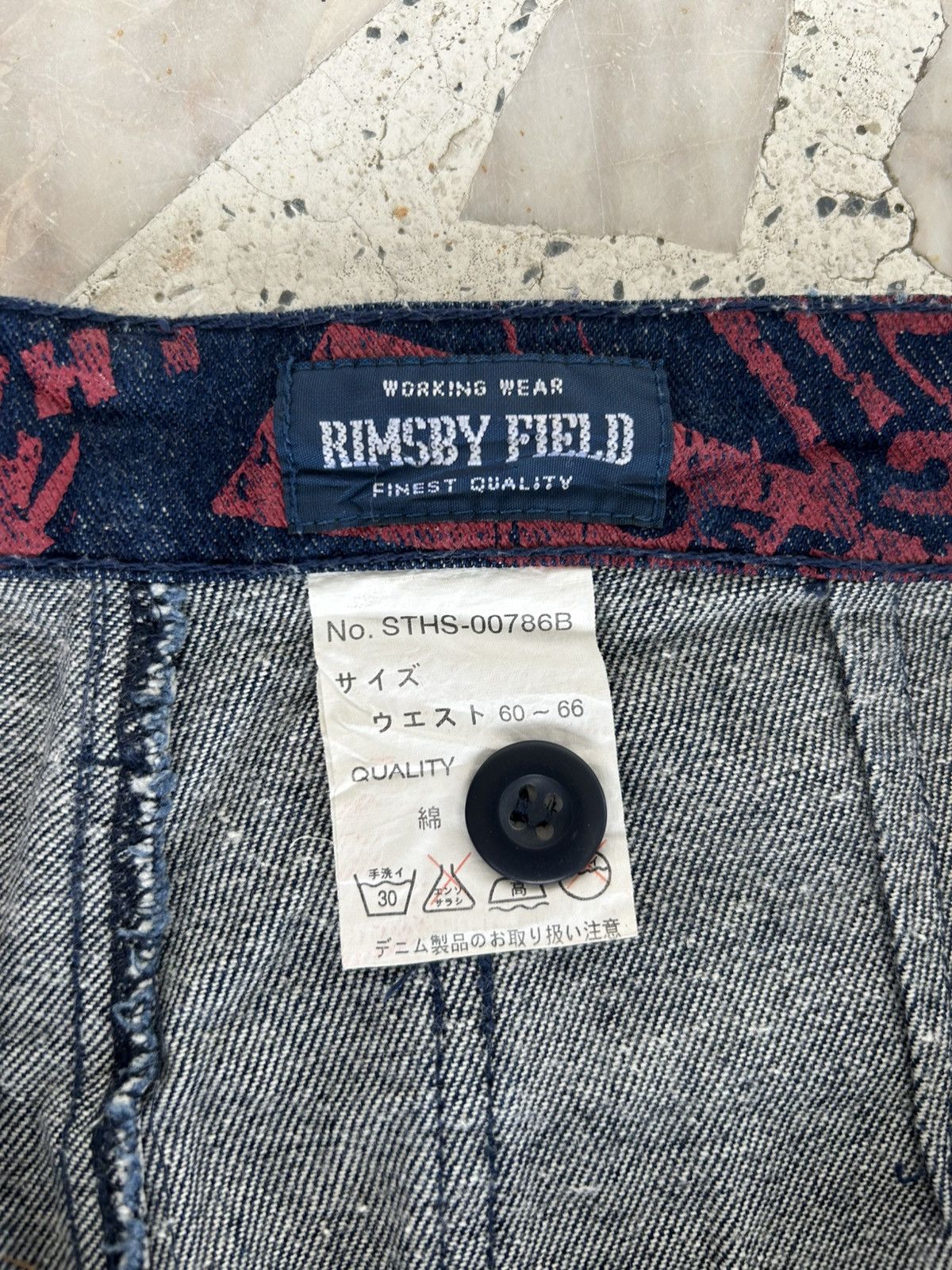 Hysteric Glamour Overprint I have Nothing Denim Size US 28 / EU 44 - 10 Thumbnail