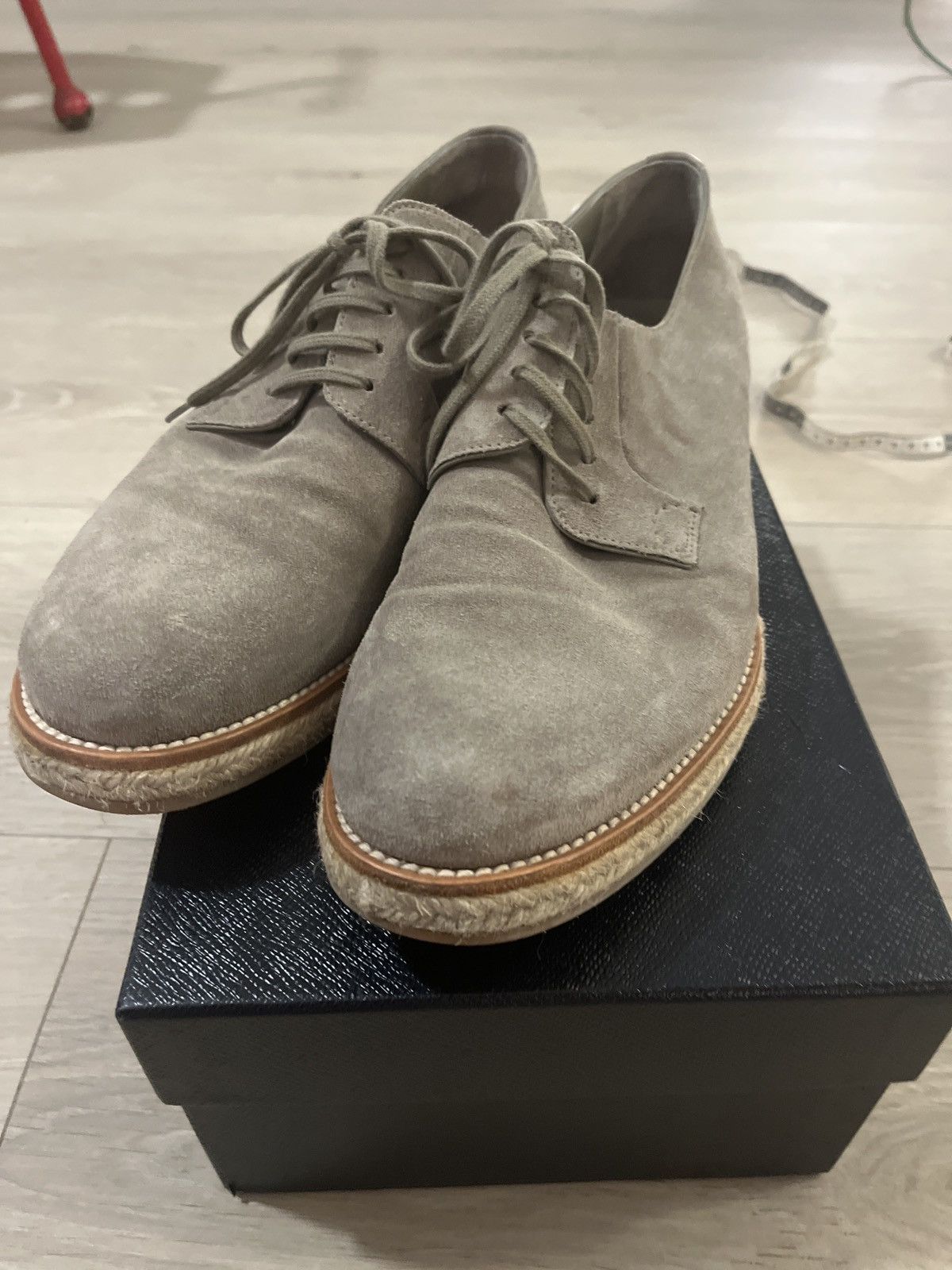 Prada Prada suede shoes size 43-44 Size US 10 / EU 43 - 2 Thumbnail