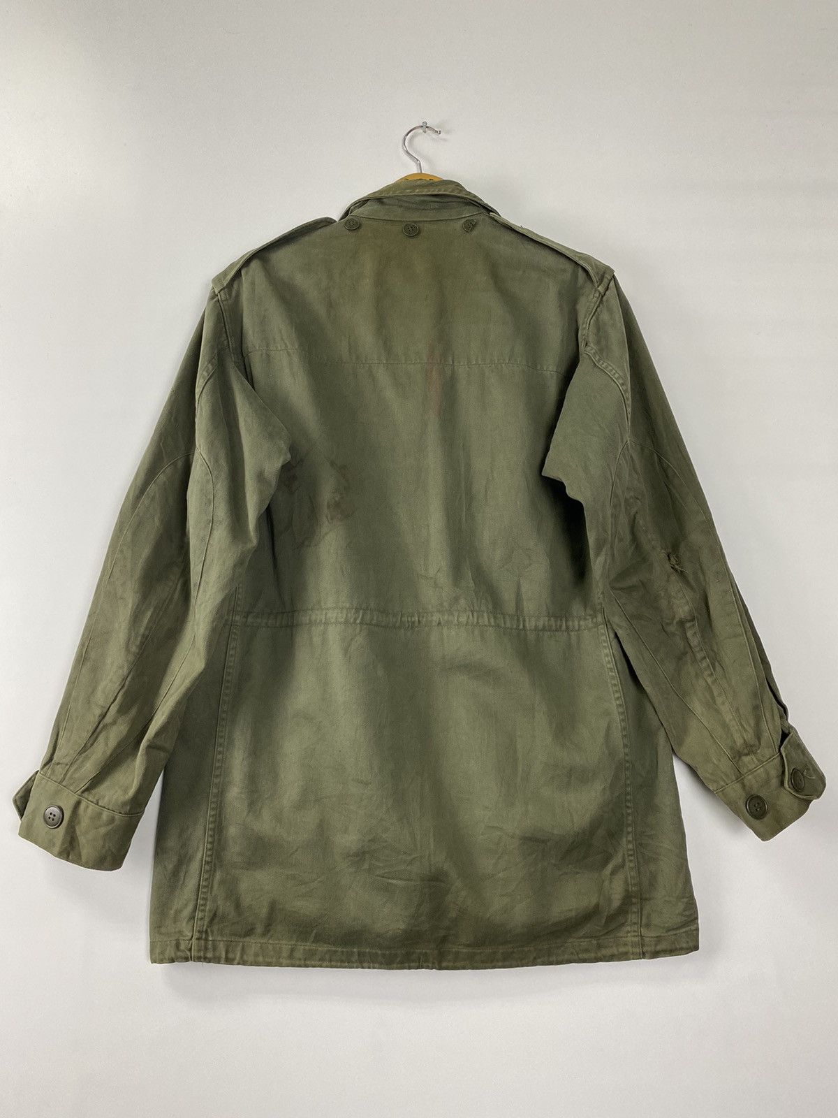 Vintage Vintage 70s Military Jacket Size US L / EU 52-54 / 3 - 12 Thumbnail