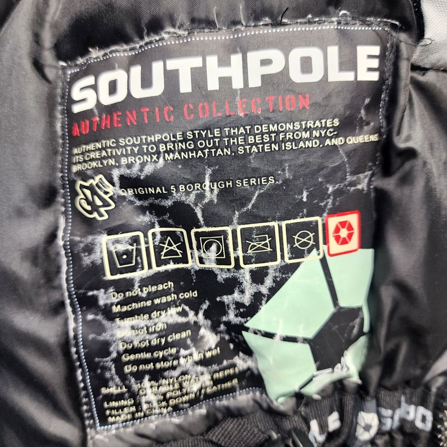 Southpole Southpole Parka Coat Winter Outdoors XL Grey Mens Size US XL / EU 56 / 4 - 5 Thumbnail