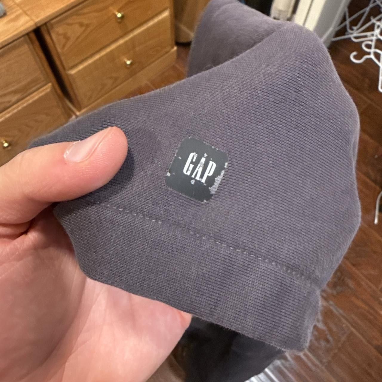 Balenciaga × Gap × Yeezy Yeezy Gap Engineered by Balenciaga Shrunken Hoodie Dark Grey Size US L / EU 52-54 / 3 - 3 Thumbnail