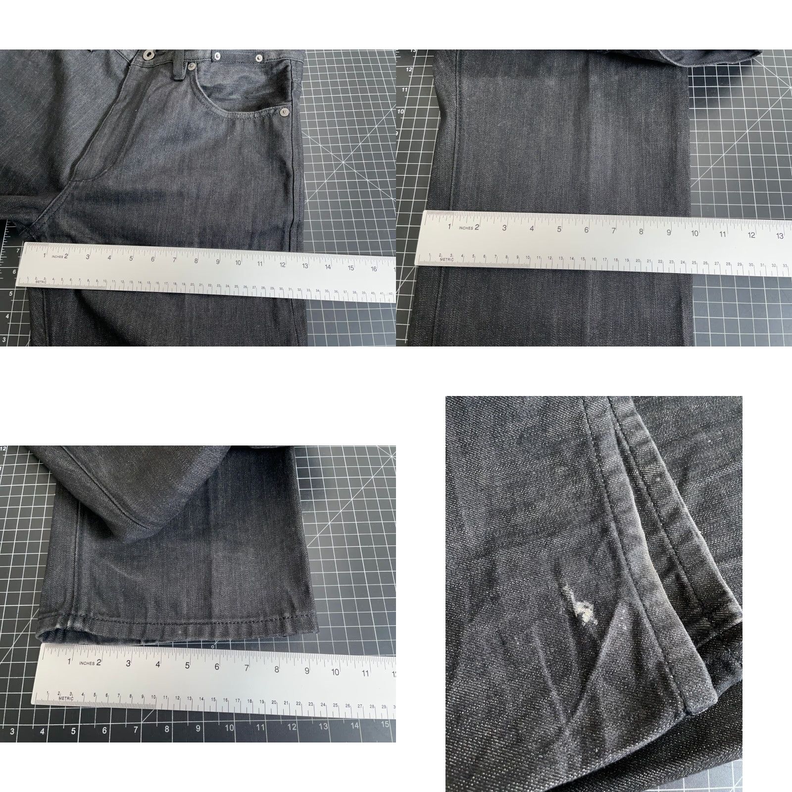 Sean John VINTAGE Sean John Men's Jeans Straight Leg Baggy Fit 36x33 Black Denim 90s Hip Hop Style Size US 36 / EU 52 - 8 Thumbnail