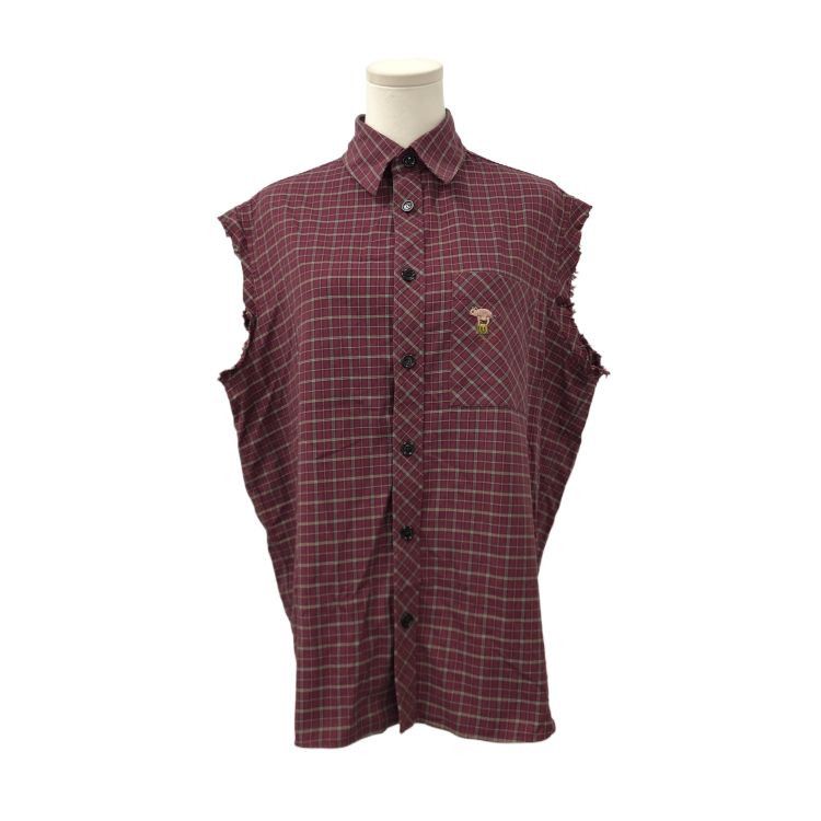 Gucci × The North Face The North Face x Gucci Plaid Sleeveless Shirt Size S Size US S / EU 44-46 / 1 - 1 Thumbnail