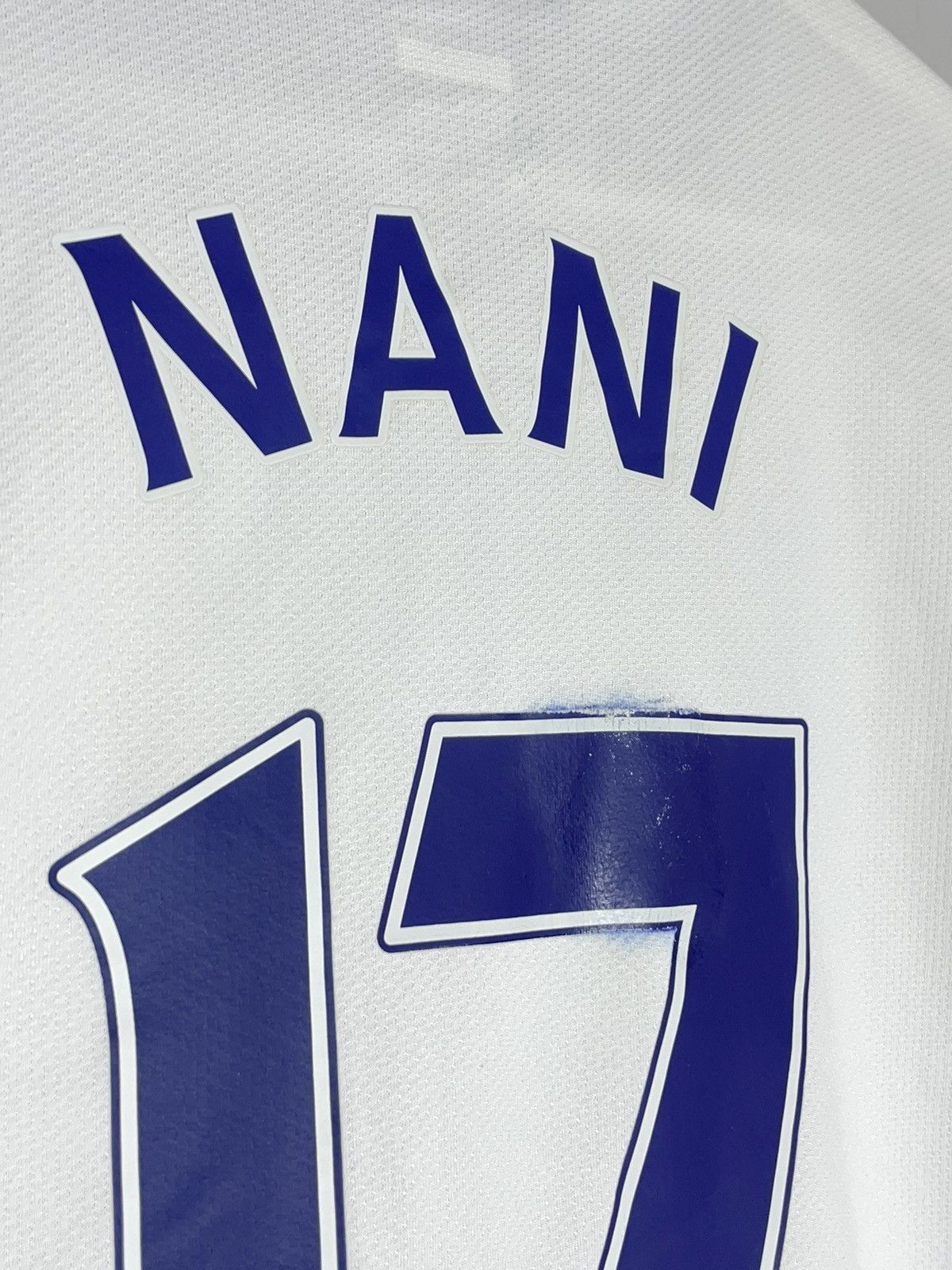 Nike #17 Nani Manchester United Nike 2009/10 Third Football Shirt Size US S / EU 44-46 / 1 - 11 Thumbnail