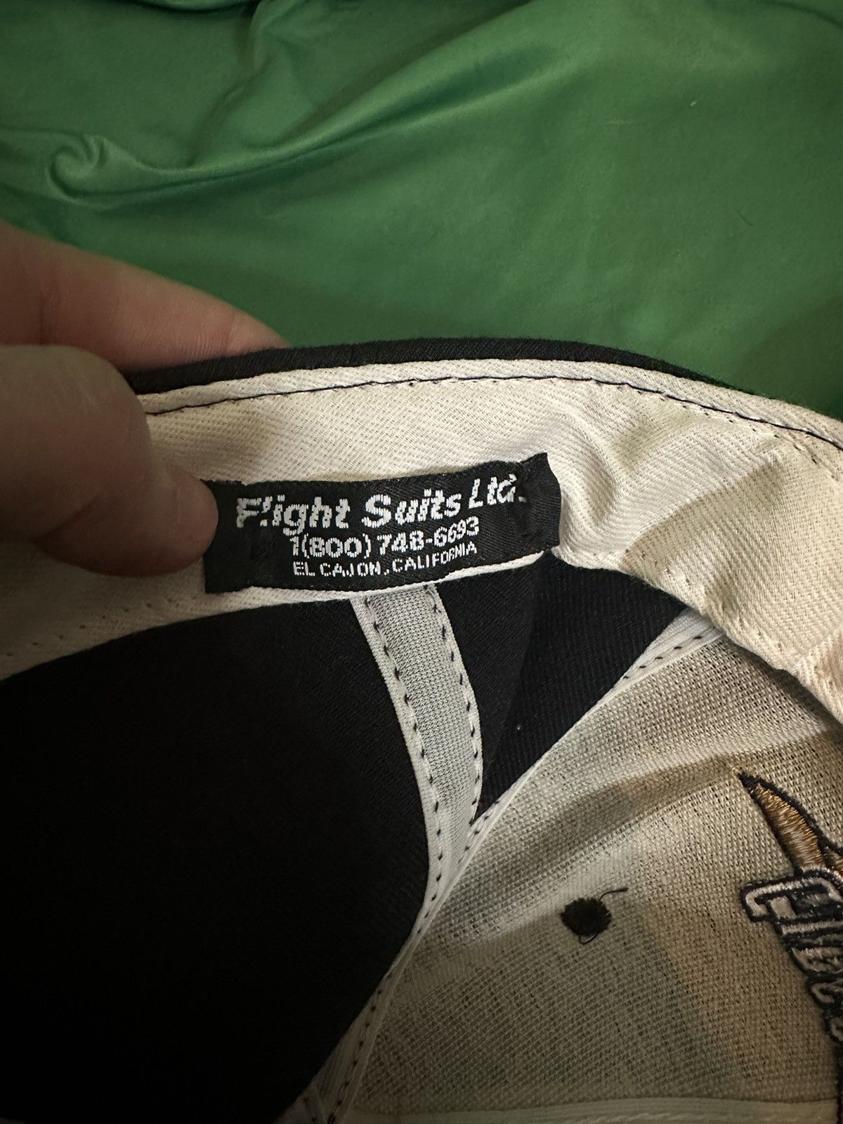 New Era Gibson & Barnes logo embroidered flight suit hat Size ONE SIZE - 8 Thumbnail