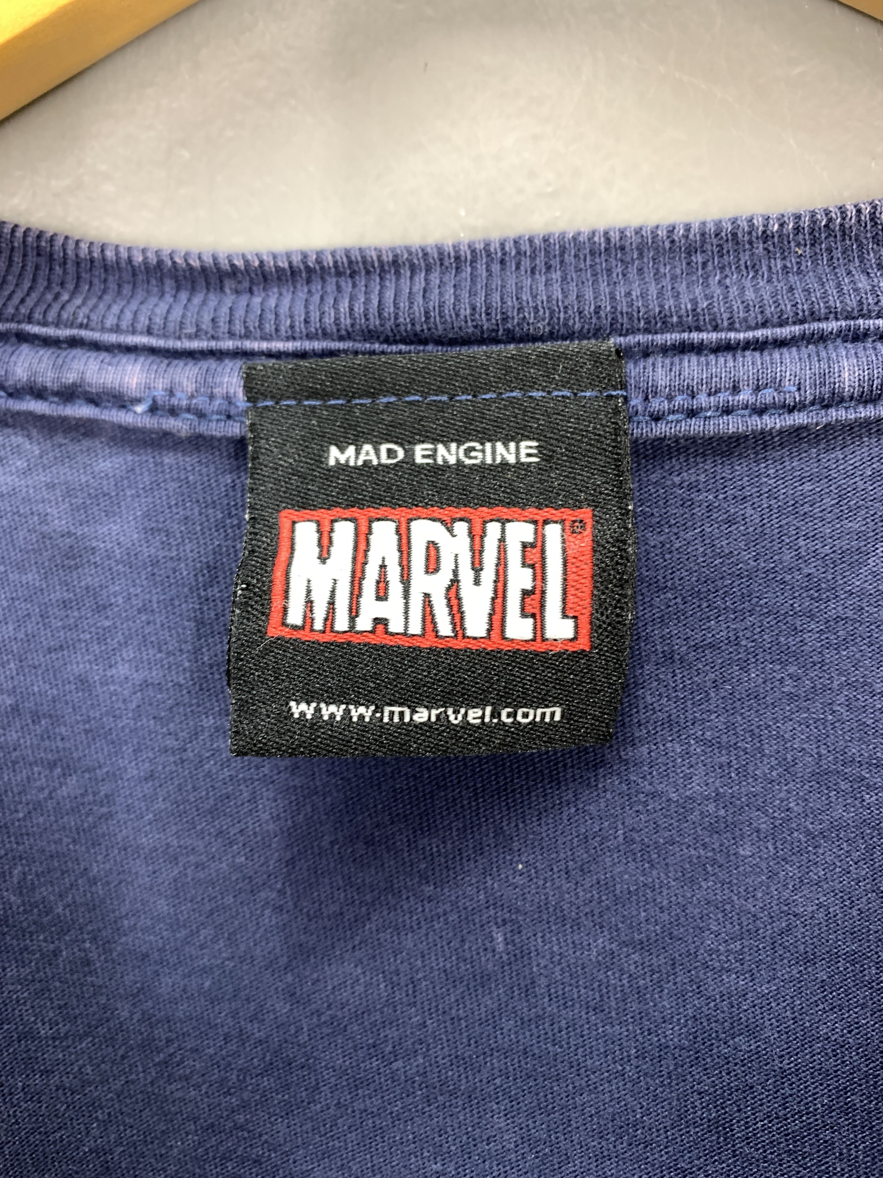 Mad Engine MARVEL CAPTAIN AMERICA Crew Neck T Shirt #2222/22 Size US S / EU 44-46 / 1 - 5 Thumbnail