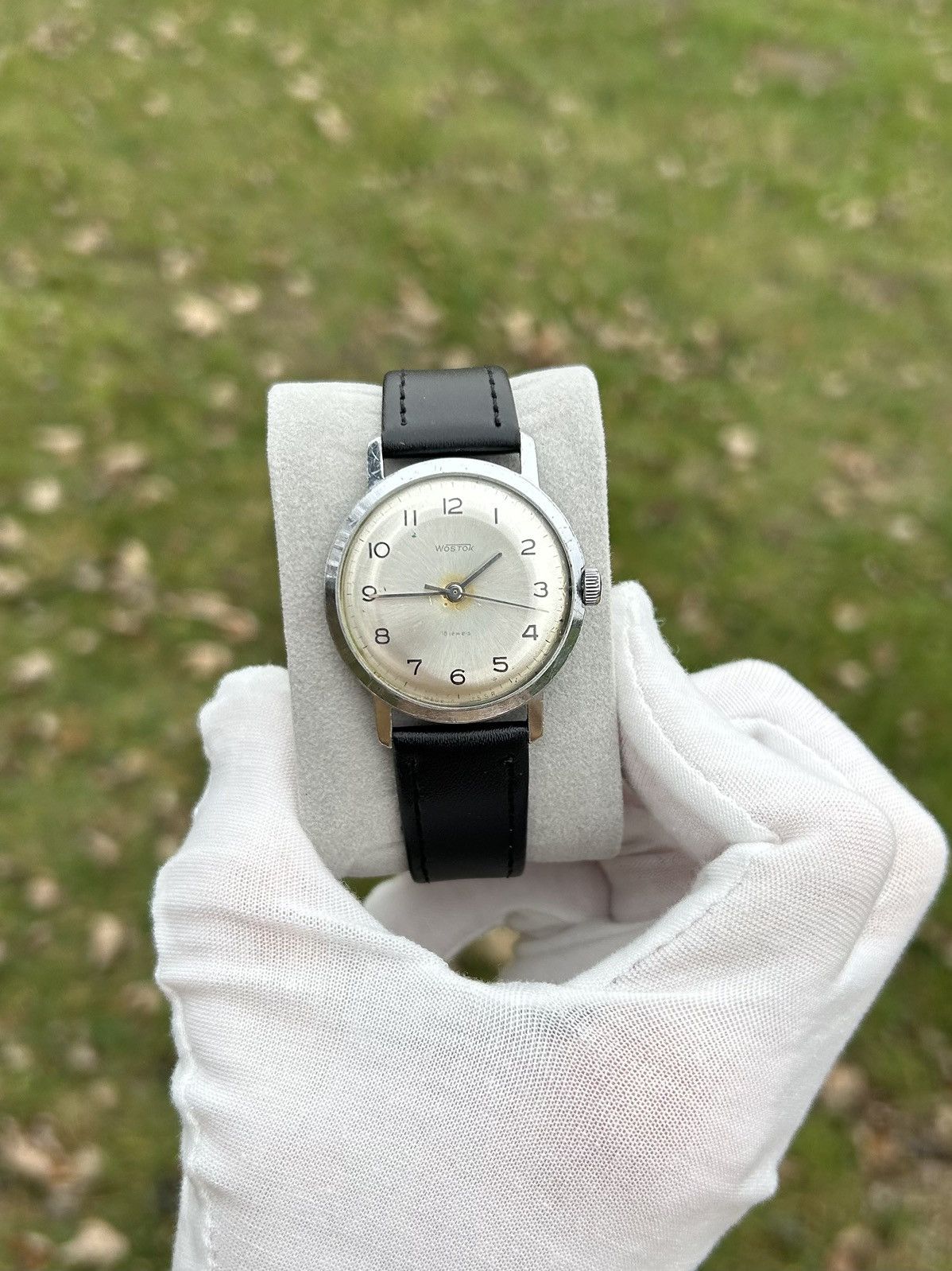 Vintage Watch Vostok USSR Soviet Mechanical Wristwatch 1980s