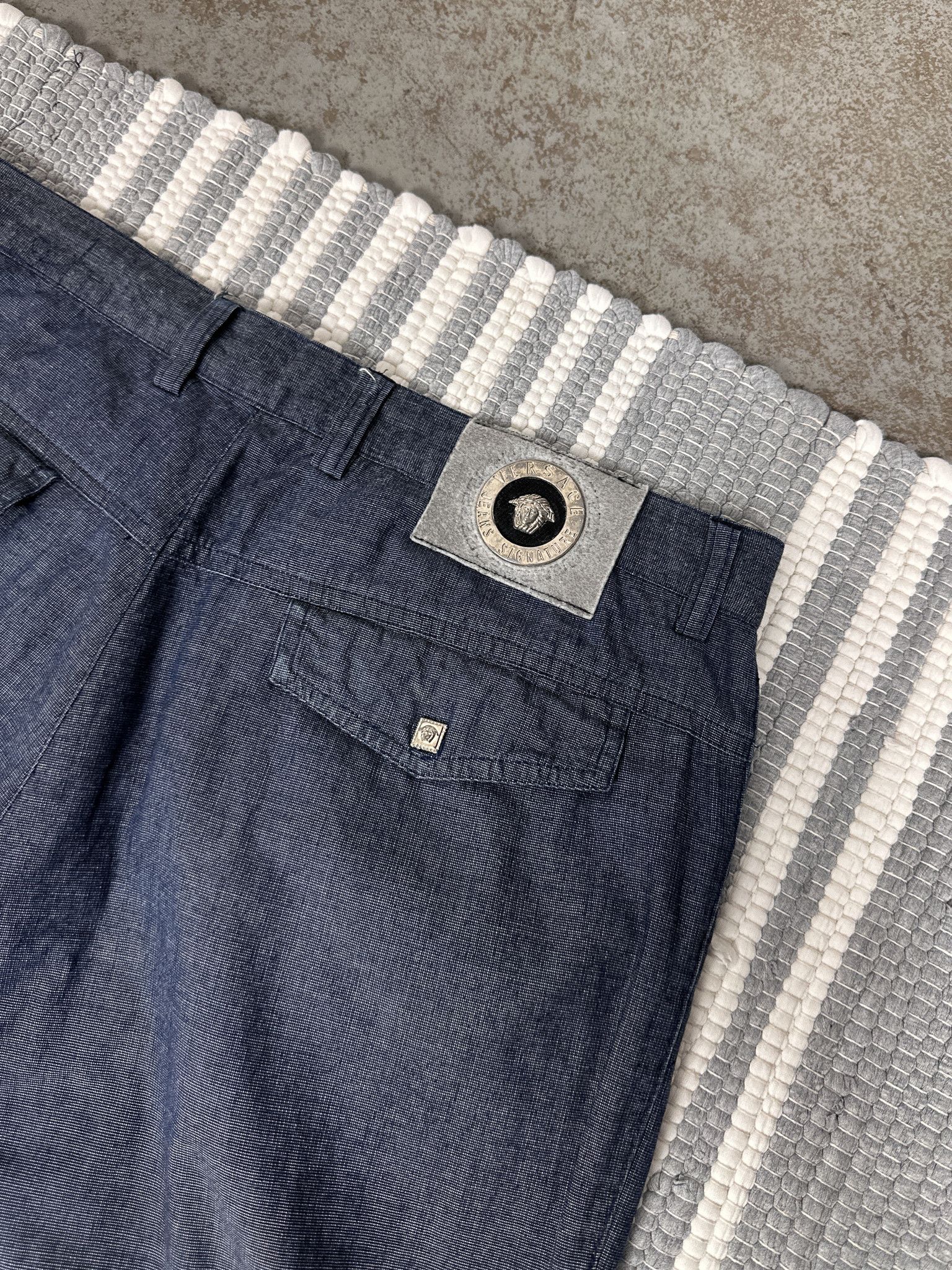 Versace × Versace Jeans Couture × Vintage Vintage Versace Jeans Couture Trousers Pants Size US 32 / EU 48 - 4 Thumbnail