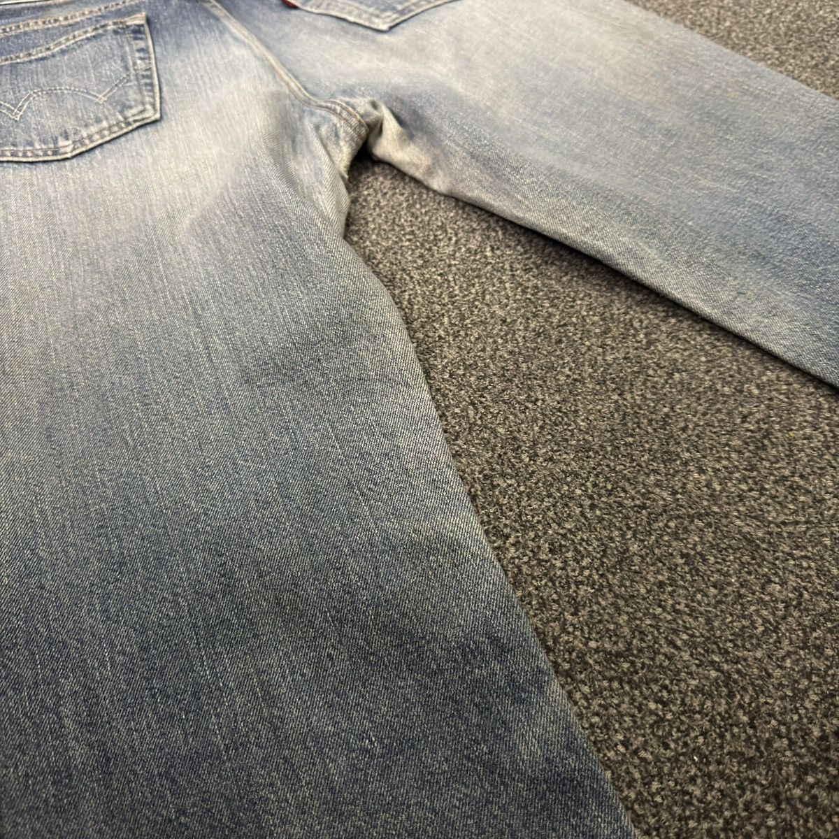 Japanese Brand Vintage Edwin 503 Regular Mid Wash Whiskering Denim Size US 29 - 9 Thumbnail