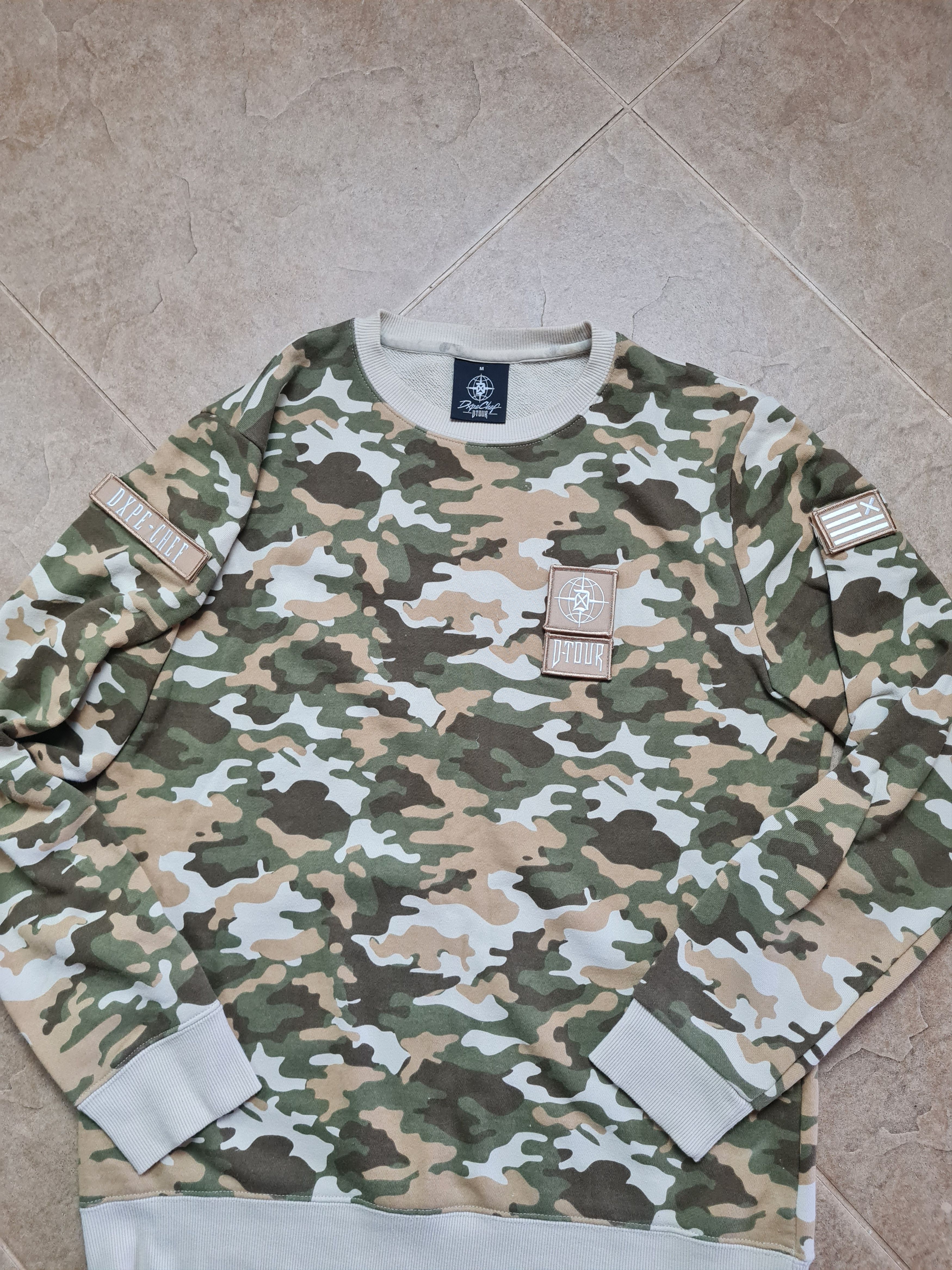 Dxpe Chef SWEATSHIRT DOPE CHEF CHAKI - SIZE M - DXPECHEF D-TOUR Size US M / EU 48-50 / 2 - 11 Thumbnail