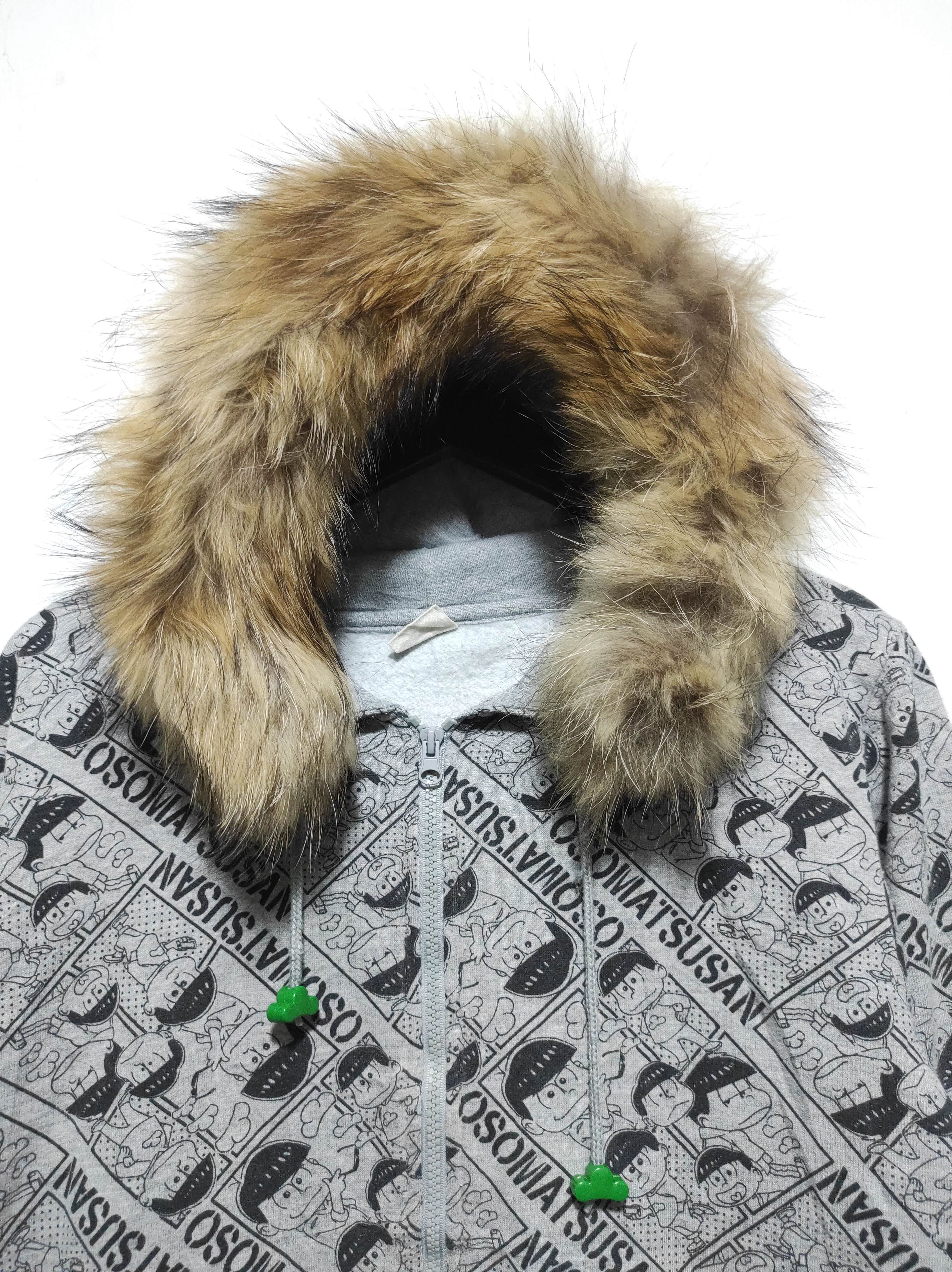 Anime Osomatsusan Fur Hoodie if six was nine style Size US M / EU 48-50 / 2 - 3 Thumbnail