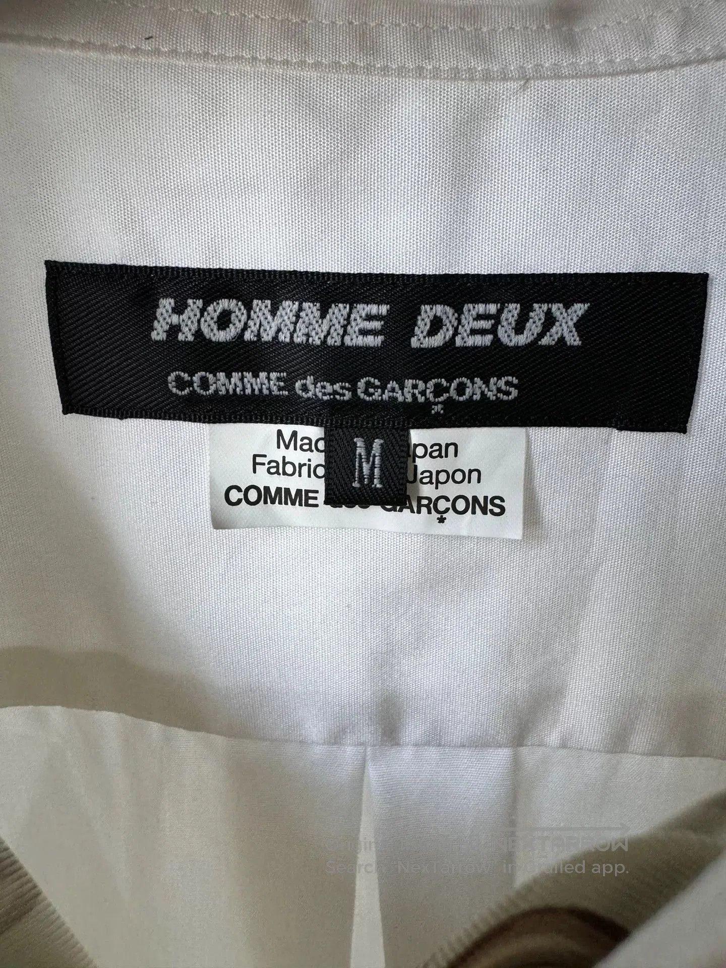 Comme des Garcons Homme Deux COMME DES GARCONS HOMME DEUX Silk Shirt. Size US M / EU 48-50 / 2 - 2 Thumbnail
