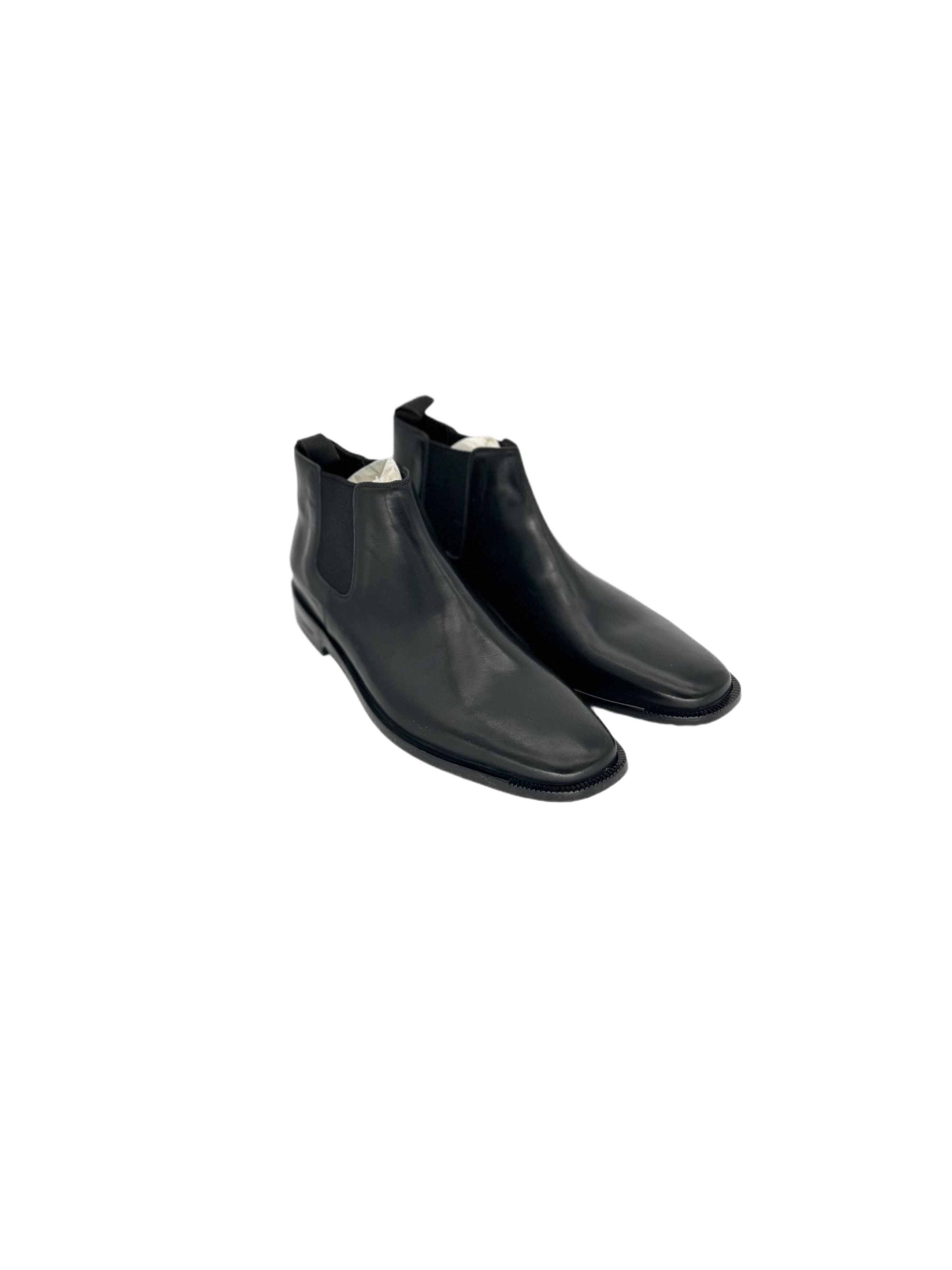 Dior Dior Homme Black Chelsea Boot With 'Scar' Detail On Heel Size US 9 / EU 42 - 1 Thumbnail
