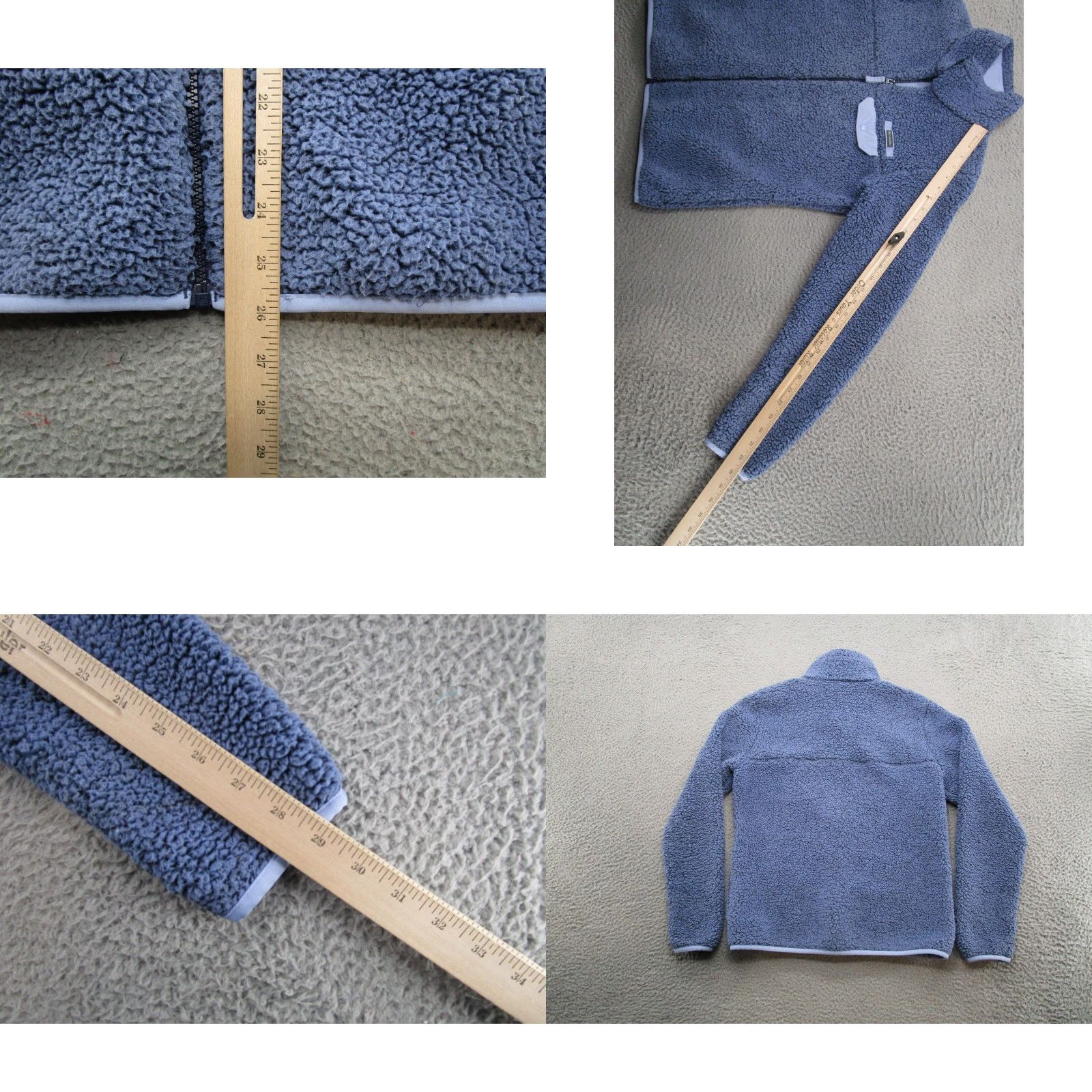 Vintage Columbia Jacket Outdoor Women Blue Regular Size M Full Zip Fleece Mid-Length Pockets Solid Vintage? No (Vintage: No) 90s? No Size M / US 6-8 / IT 42-44 - 8 Thumbnail