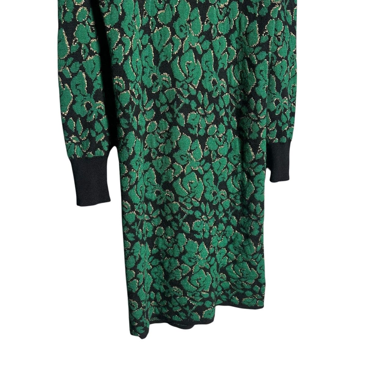 Vintage Vintage Yves Saint Laurent Flowers Monogram Mini Dress Size ONE SIZE - 4 Thumbnail