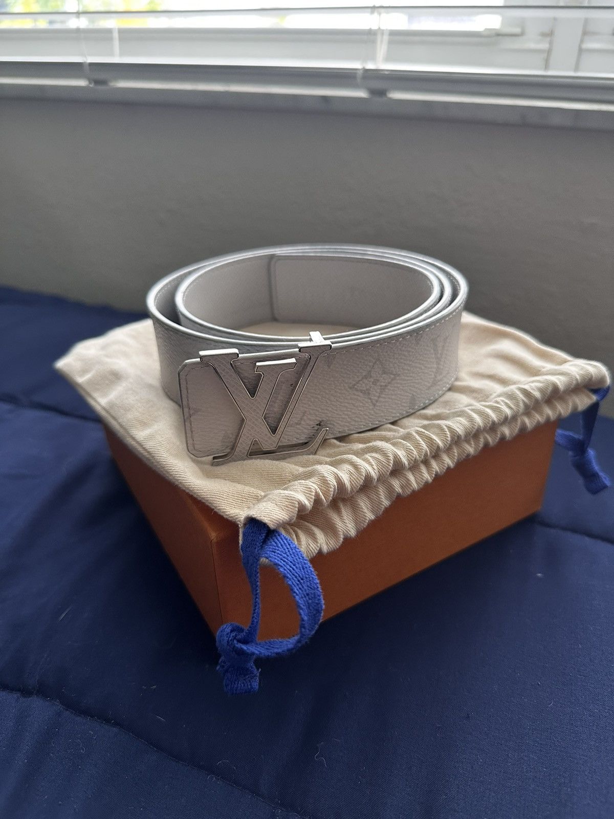 Louis Vuitton lv belt Grailed