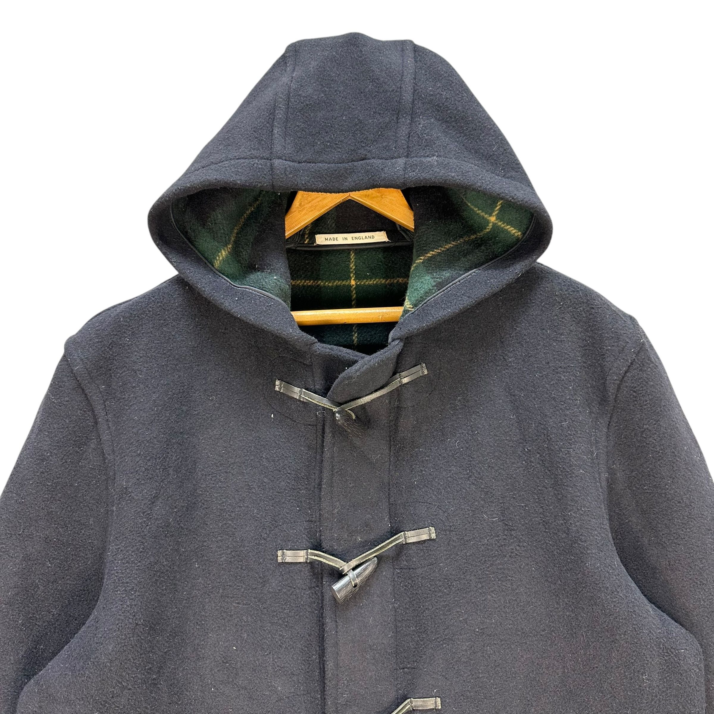 Original Montgomery Vintage MONTGOMERY Wool Blend Hooded Duffle Coat #A75-1810 Size US M / EU 48-50 / 2 - 2 Thumbnail