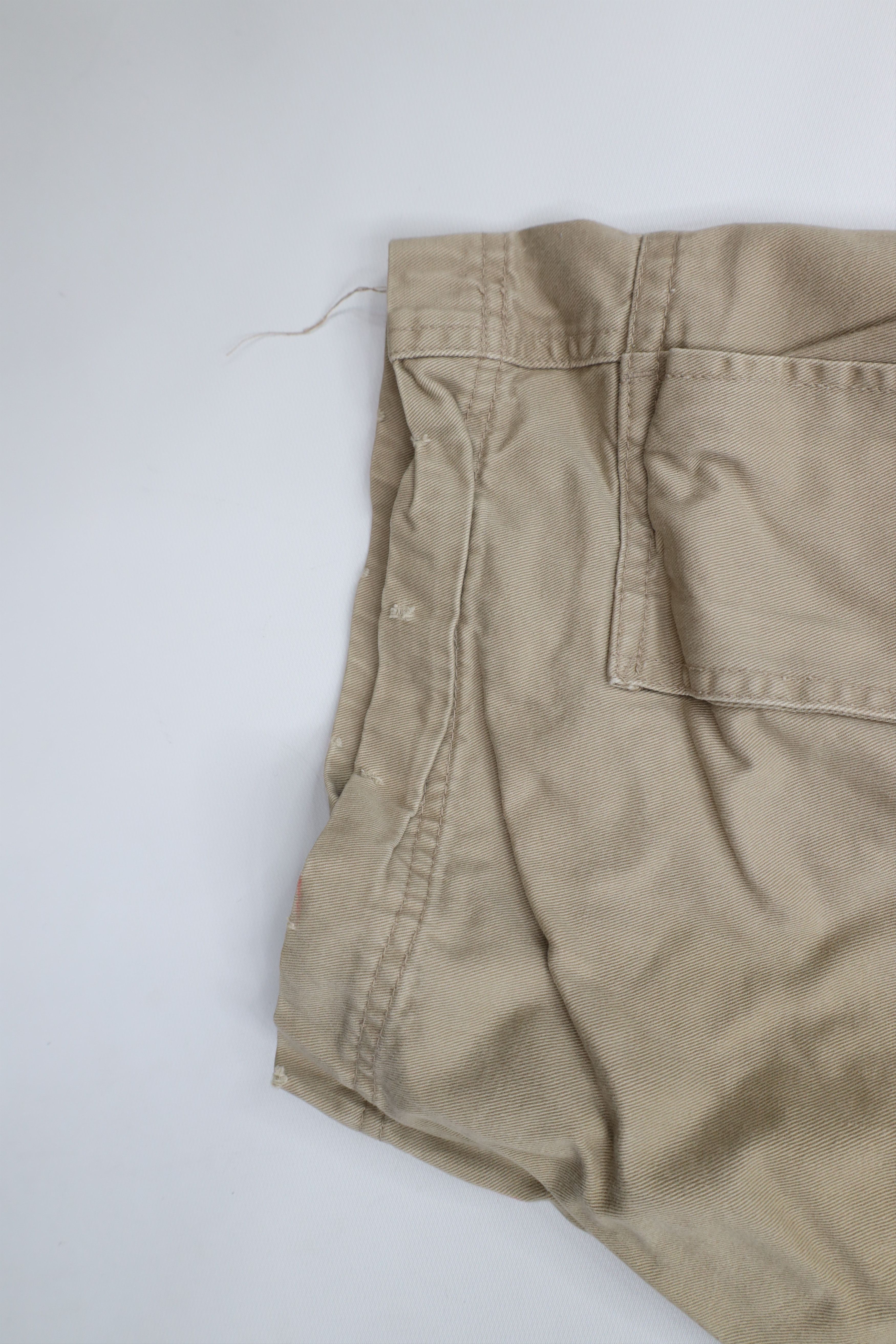 Abercrombie & Fitch × Vintage Vintage 90s Y2K Abercrombie & Fitch Heavyweight Cargo Shorts Size US 32 / EU 48 - 6 Thumbnail