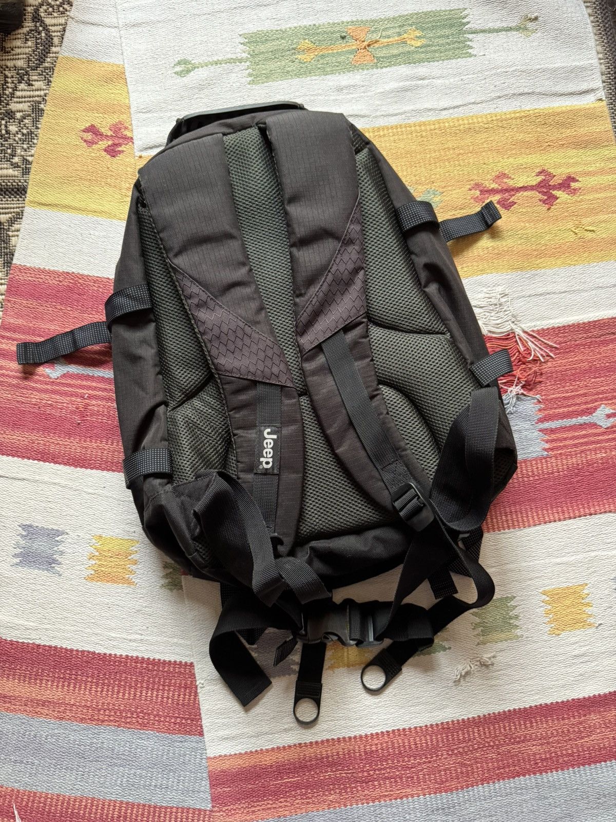 Japanese Brand JEEP y2k Japanese Limited Edition Tactical Backpack Size ONE SIZE - 6 Thumbnail