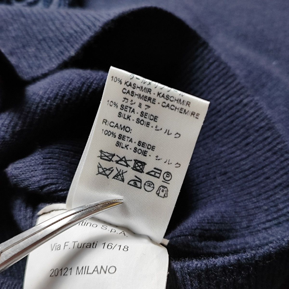 Valentino Valentino - Front See through patches flower - Sweater Size S / US 4 / IT 40 - 10 Thumbnail