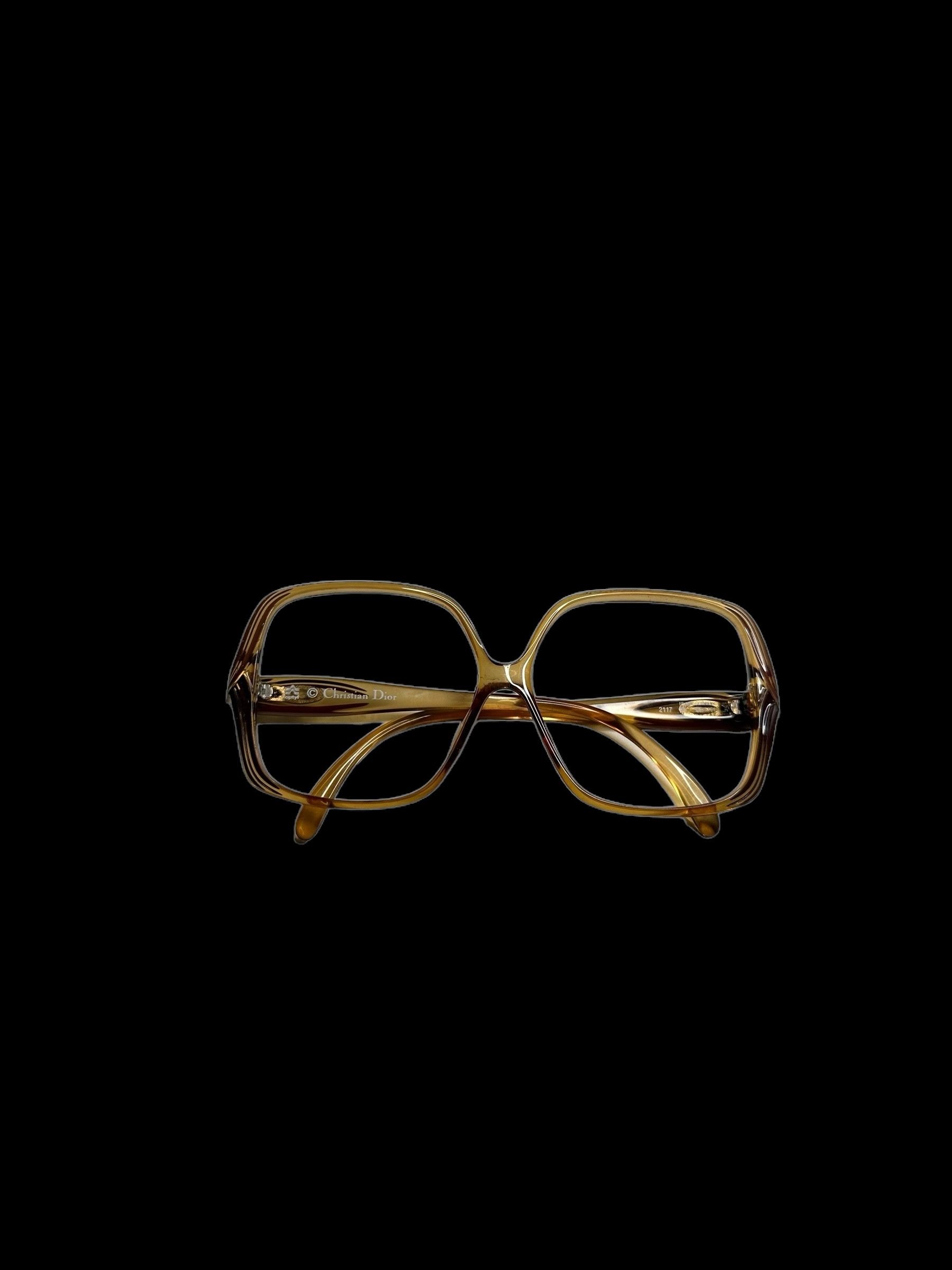 image of Dior Vintage Sunglasses in Transparent, Women's