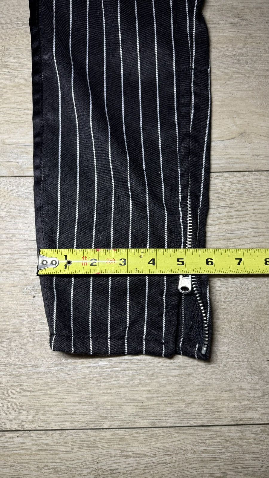 MNML Y2K 2000s Grunge MNML Striped Track Pants L Size US 34 / EU 50 - 6 Thumbnail