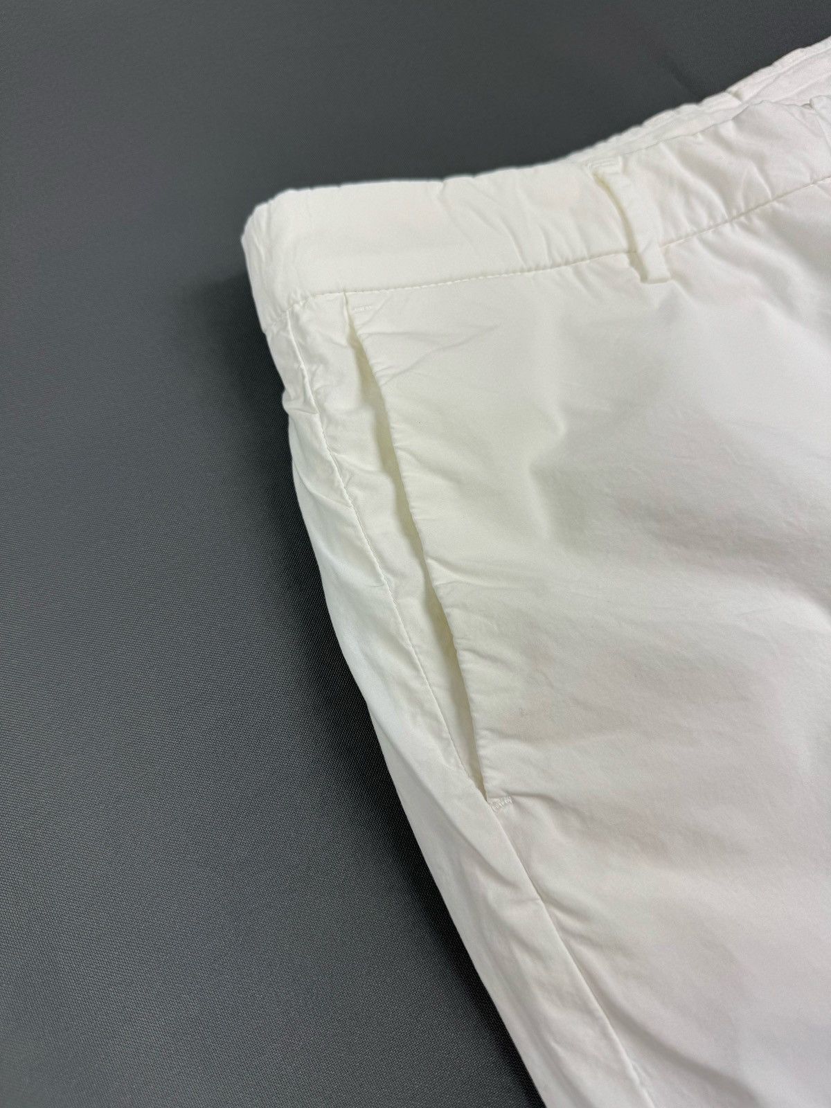 Alfred Dunhill Dunhill London Light White Summer Chino Pants Size US 35 - 6 Thumbnail