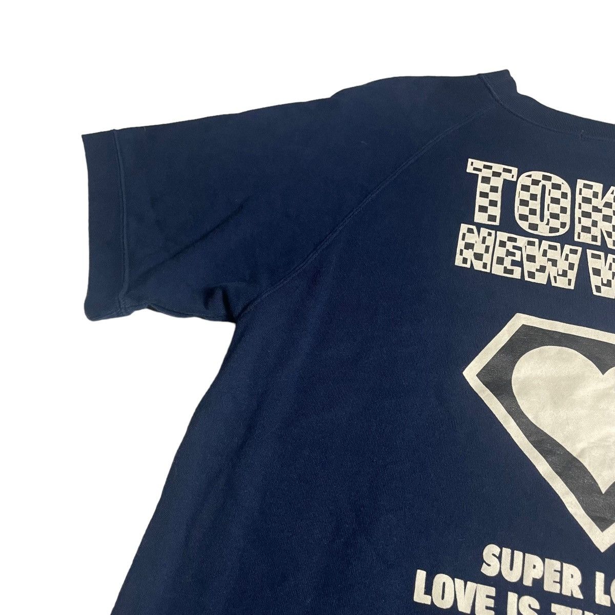 20471120 × Beauty Beast VINTAGE SUPER LOVERS TOKYO NEW WAVE SHORT SLEEVE SWEATSHIRT Size US M / EU 48-50 / 2 - 10 Thumbnail