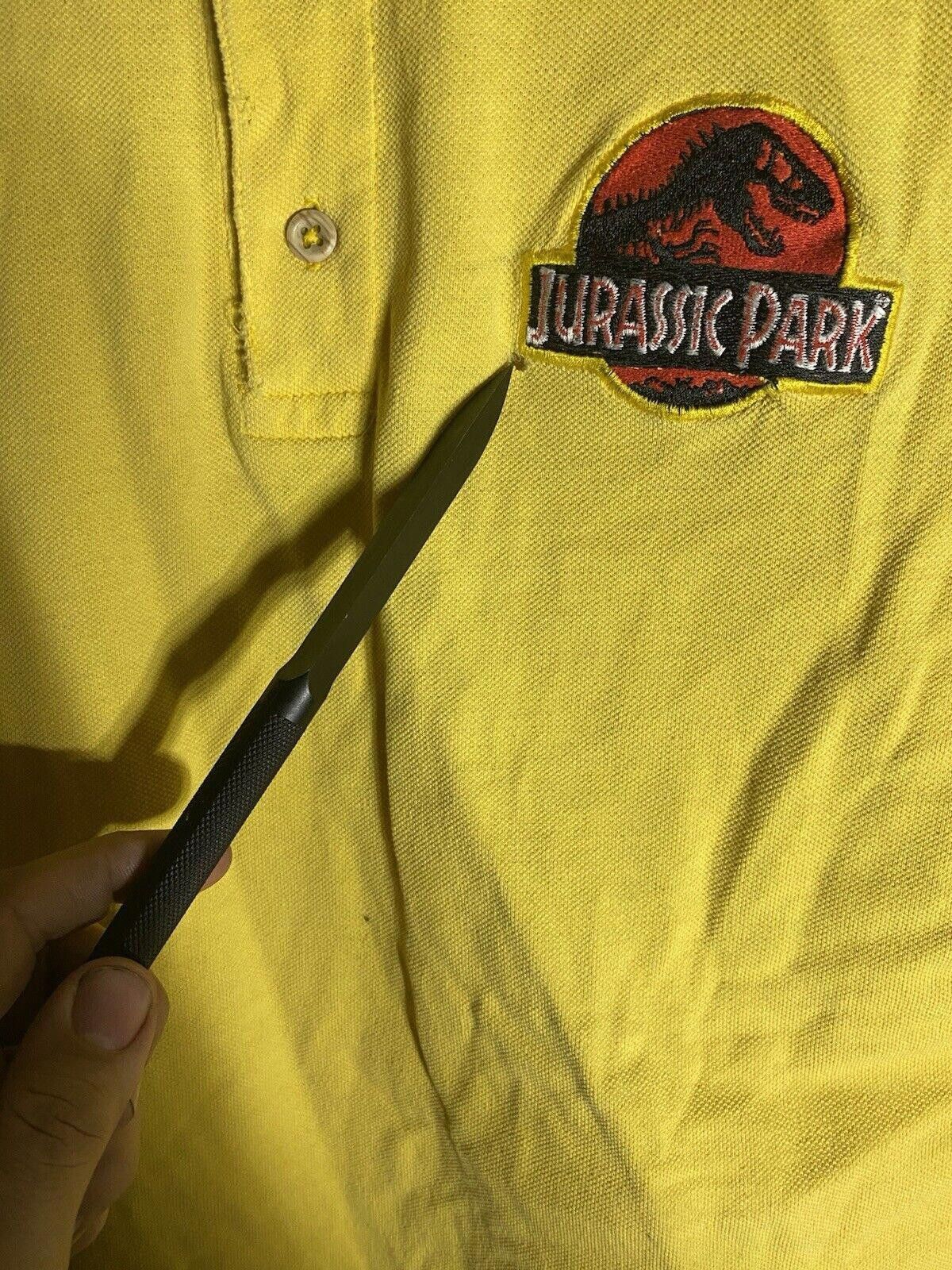 Designer Universal Studios Yellow Jurassic Park Polo Shirt Large Size US L / EU 52-54 / 3 - 6 Thumbnail
