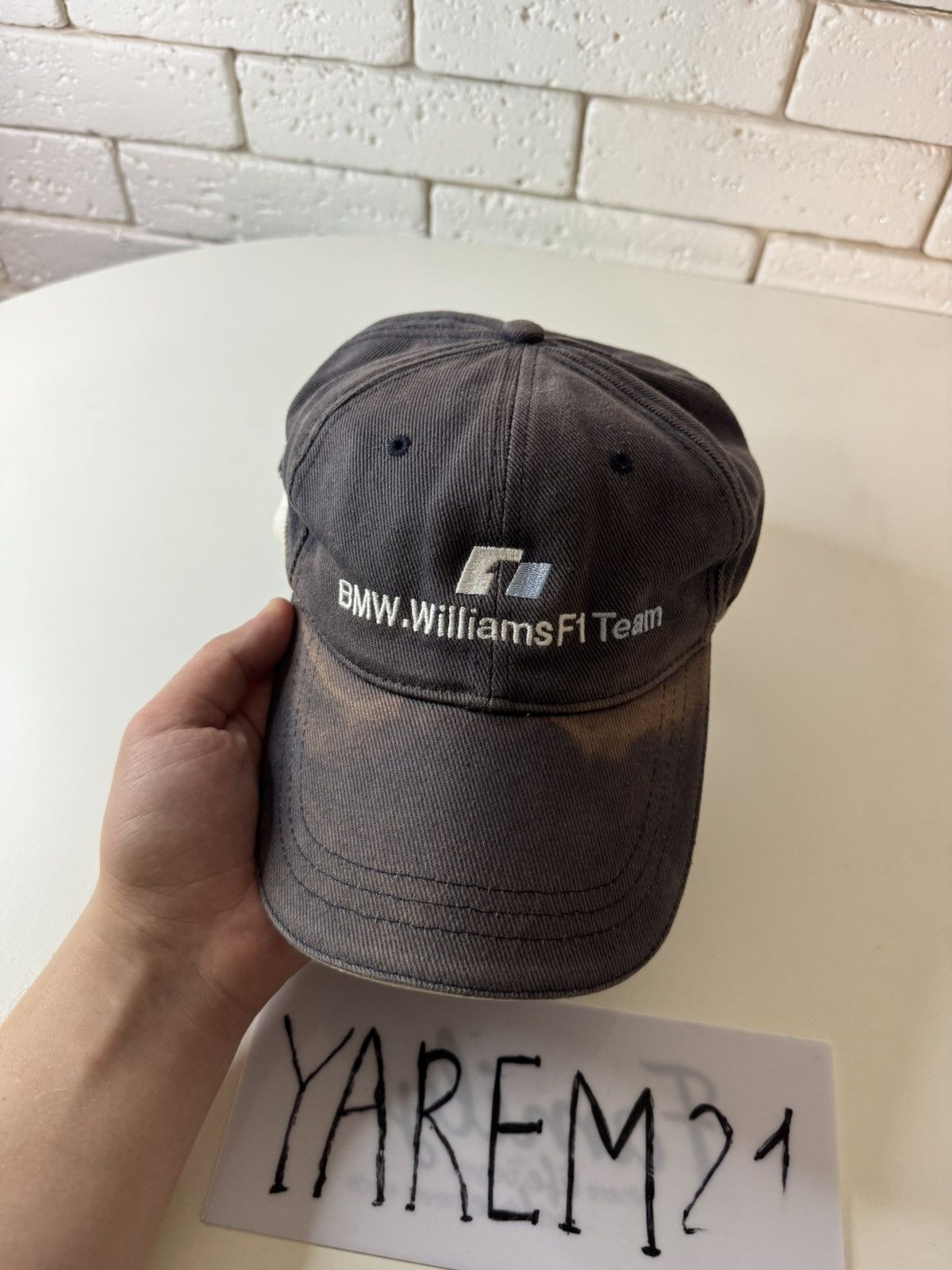 BMW BMW williams F1 Team Oris cap hat Size ONE SIZE - 2 Thumbnail