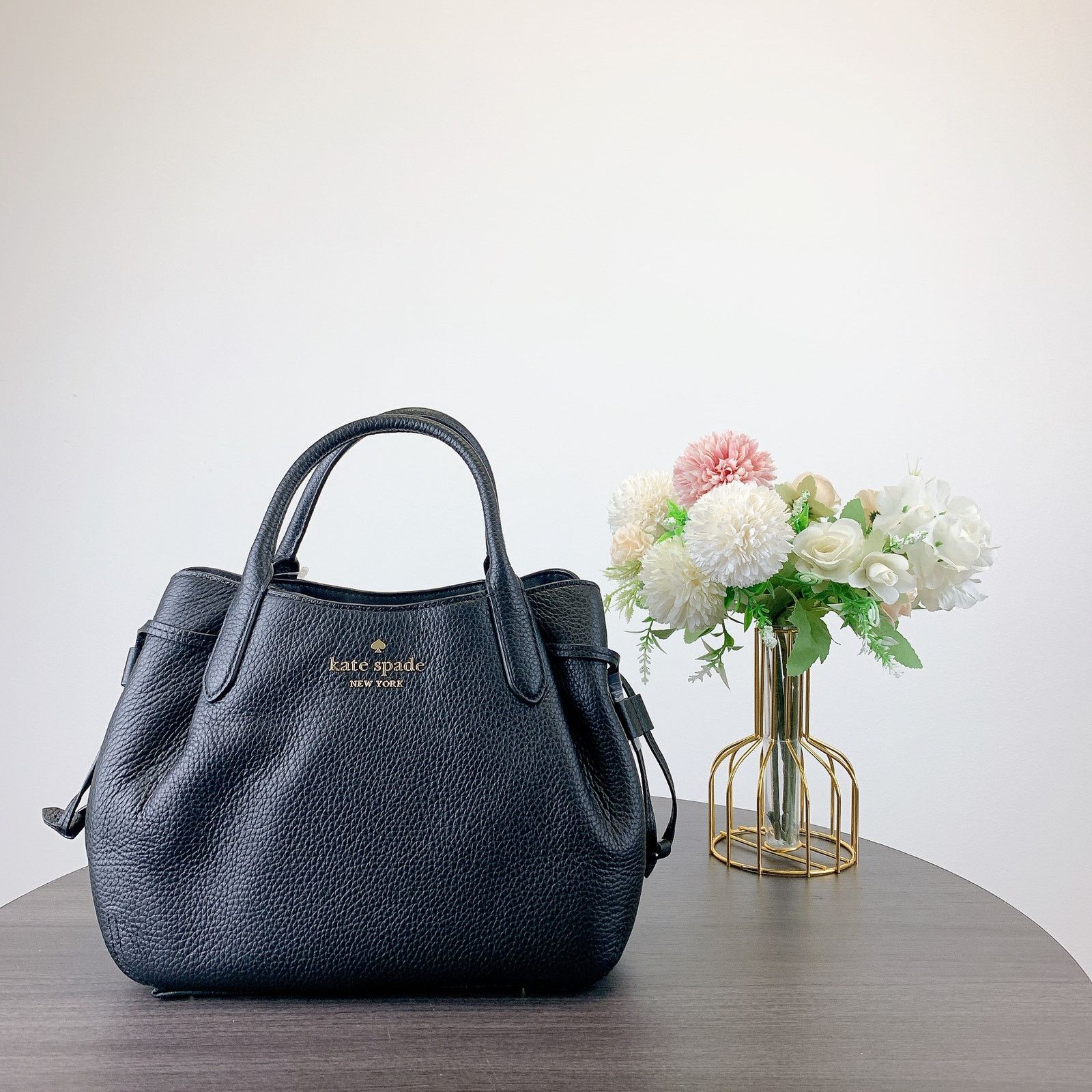 Kate Spade Kate Spade K8135 Dumpling Small Satchel IN Black Size ONE SIZE - 2 Thumbnail
