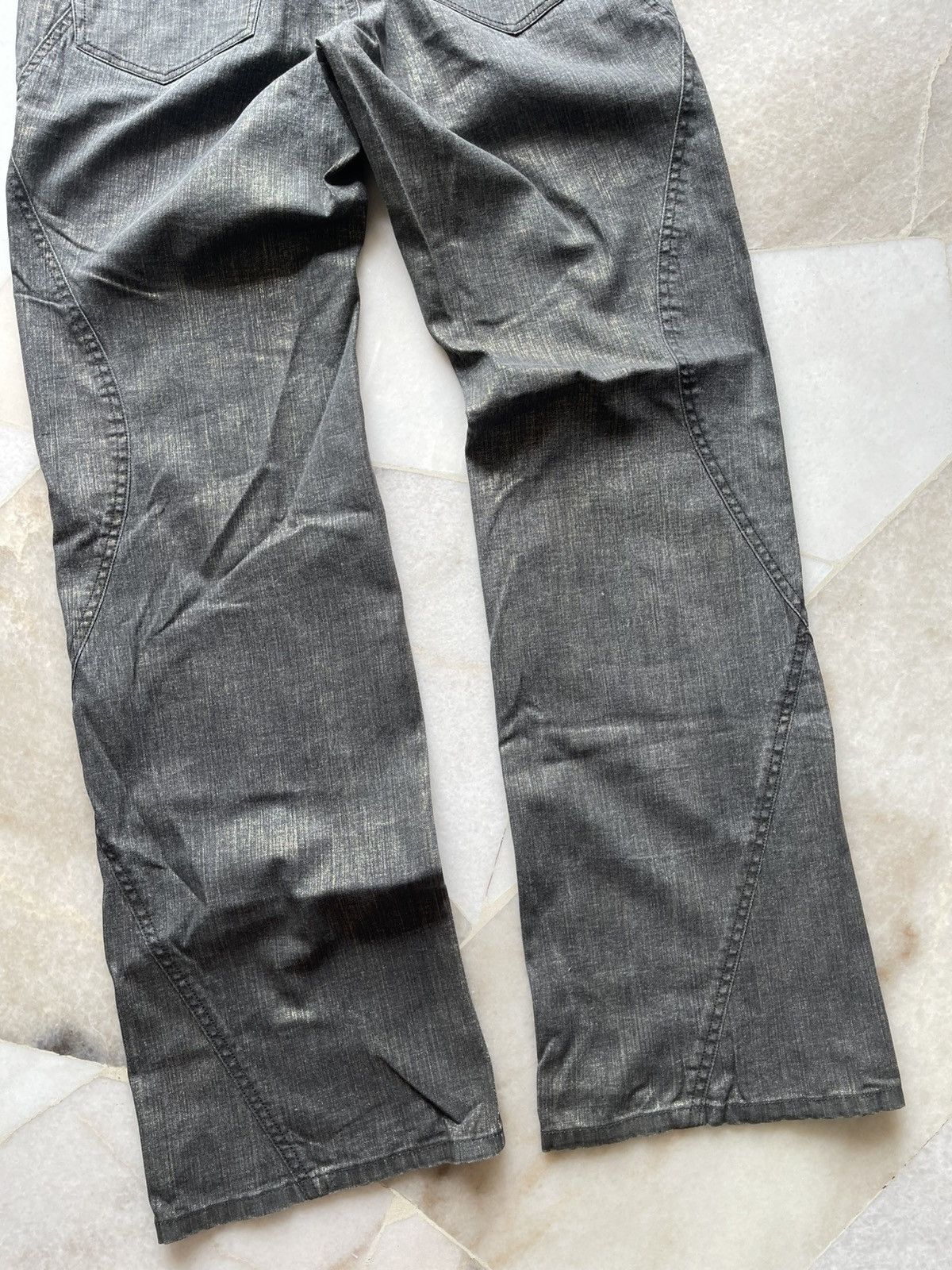 Issey Miyake 2000s Haat Issey Miyake Glitter Pants Size US 30 / EU 46 - 4 Thumbnail