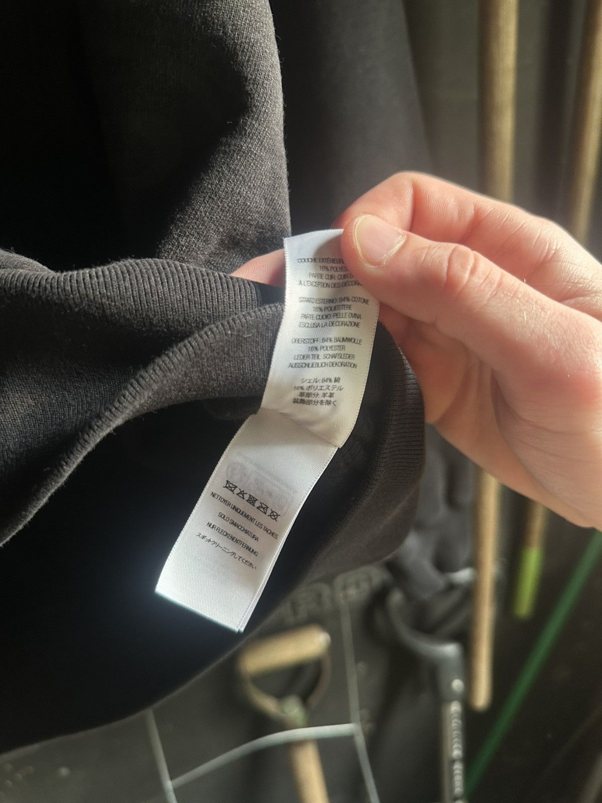 Supreme SS25 Supreme Leather Appliqué Zip Up Hooded Sweatshirt Size US M / EU 48-50 / 2 - 10 Thumbnail