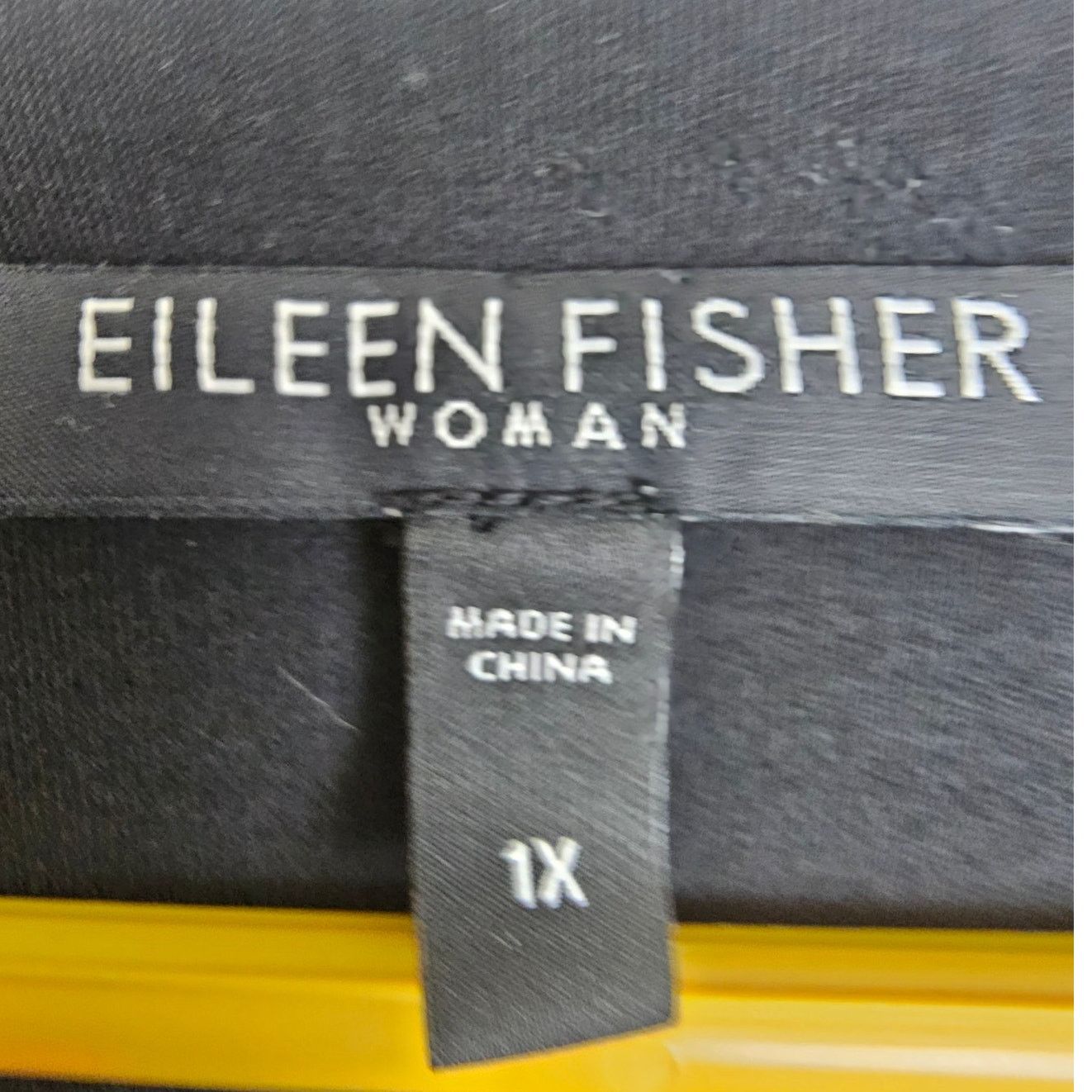 Eileen Fisher Eileen Fisher Womens 100% Silk Blouse Size 1X Quiet Luxury Size XXL / US 16-18 / IT 52-54 - 6 Thumbnail