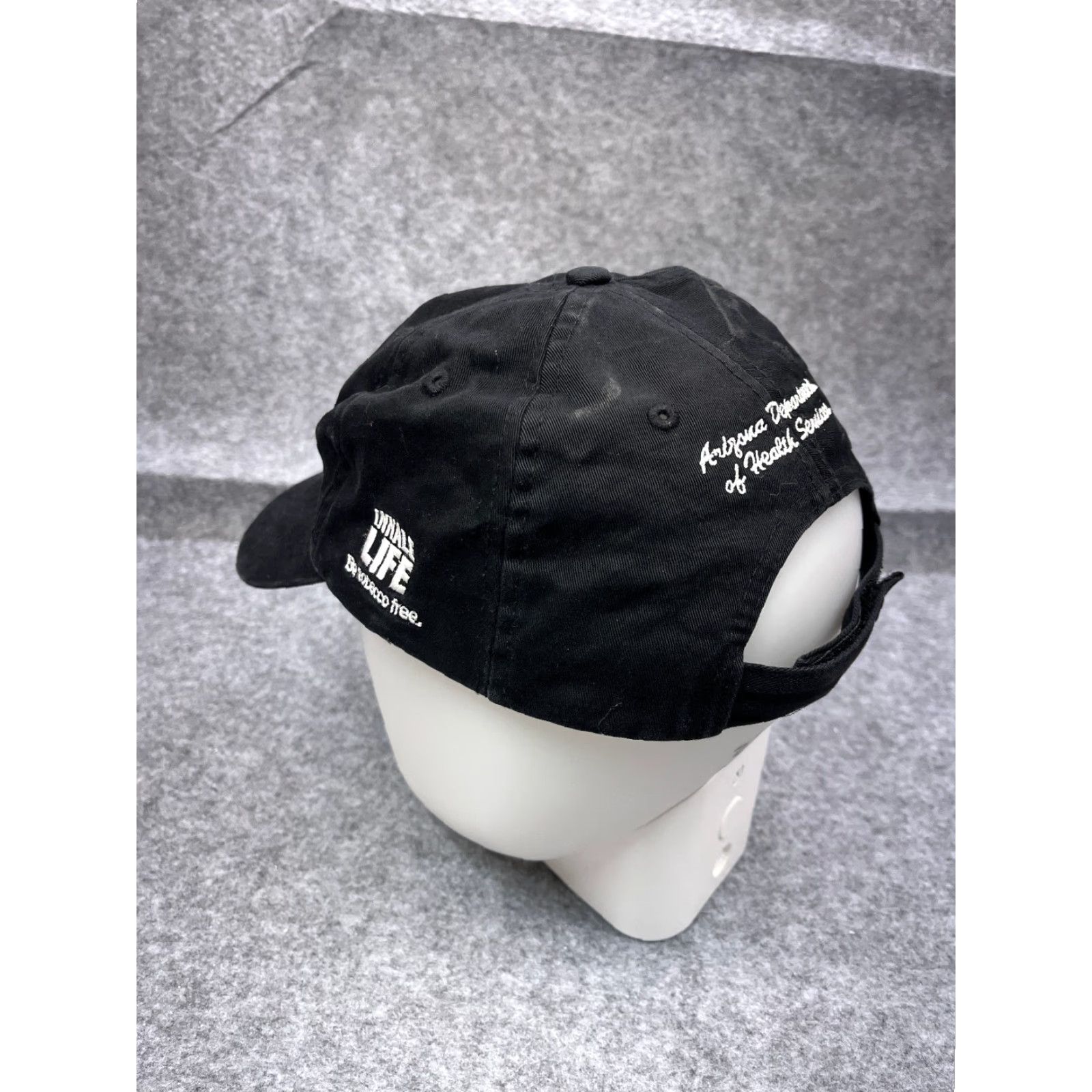 Vintage Arizona Cardinals Baseball Cap Hat Men One Size Black Adjustable 100% Cotton Classic Sports Size ONE SIZE - 5 Thumbnail