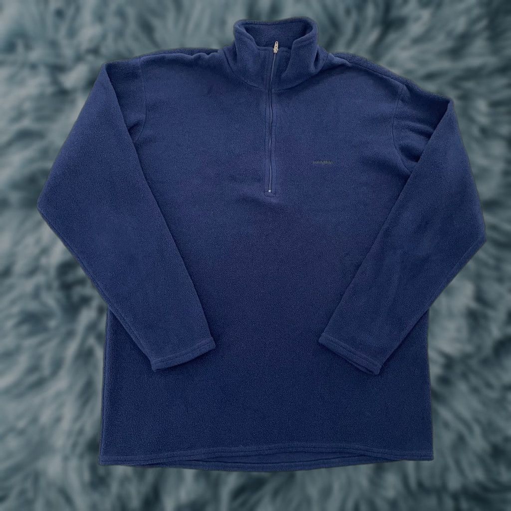 Patagonia VINTAGE Patagonia Sweater Adult Large Blue Capilene 1/4 Zip Pullover Fleece Mens Size US L / EU 52-54 / 3 - 1 Thumbnail