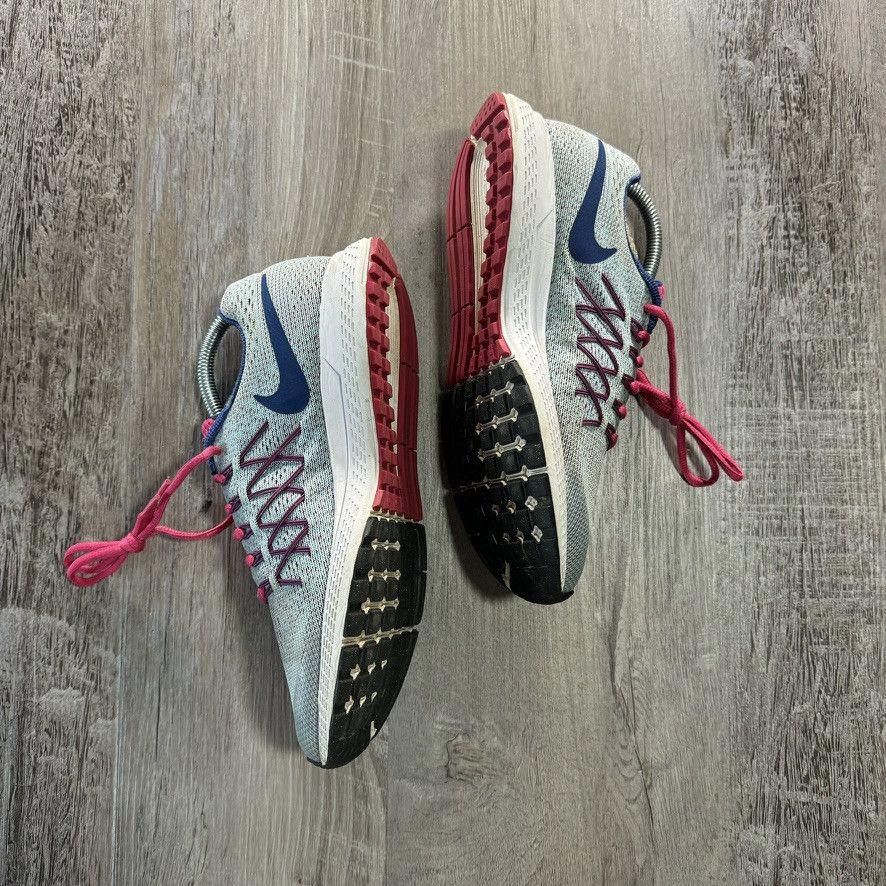 Nike NIKE • Zoom Pegasus 32 "Blue/Pink" (6.5M) Size US 6.5 / EU 39-40 - 9 Thumbnail