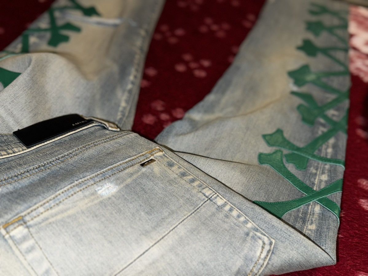 Amiri Amiri X Dubai exclusive bones jeans Size US 33 - 8 Thumbnail