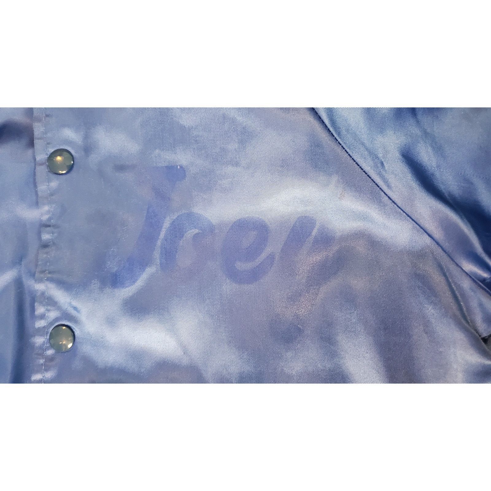 Auburn Sportswear Vintage Satin WTRI Tri County Flea Market Blue Jacket Size US S / EU 44-46 / 1 - 5 Thumbnail