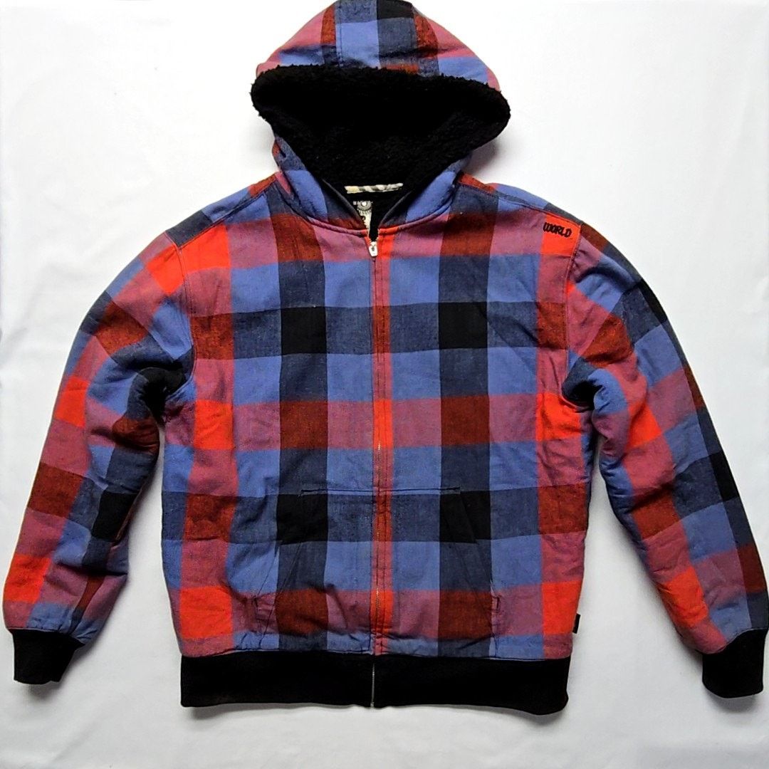 Other Vintage World Industries Hoodie Sherpa Lined Red L Jacket Size US L / EU 52-54 / 3 - 1 Thumbnail
