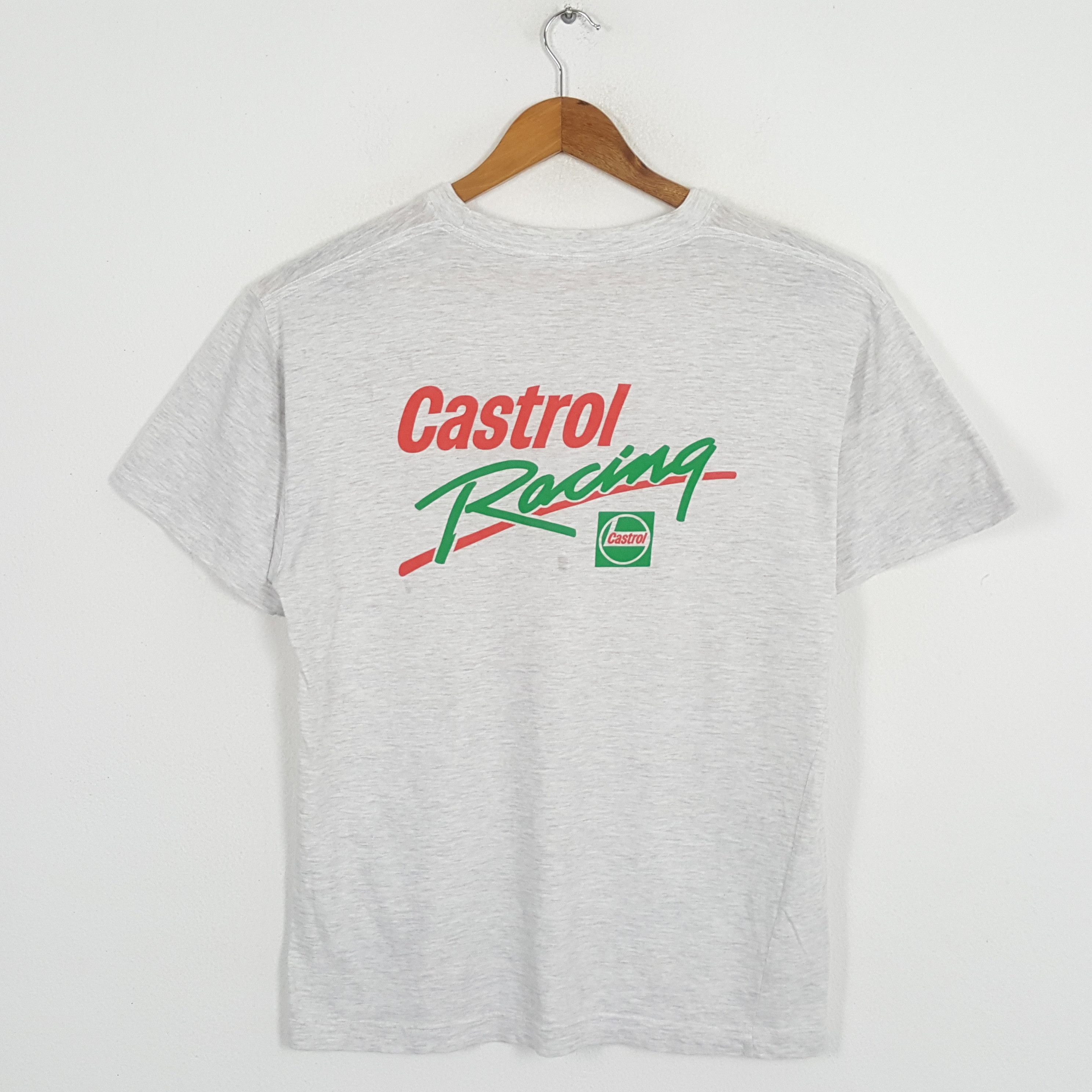 Japanese Brand × Vintage Vintage CASTROL RACING Motorcycle MotoGP T-Shirts Size US L / EU 52-54 / 3 - 1 Thumbnail