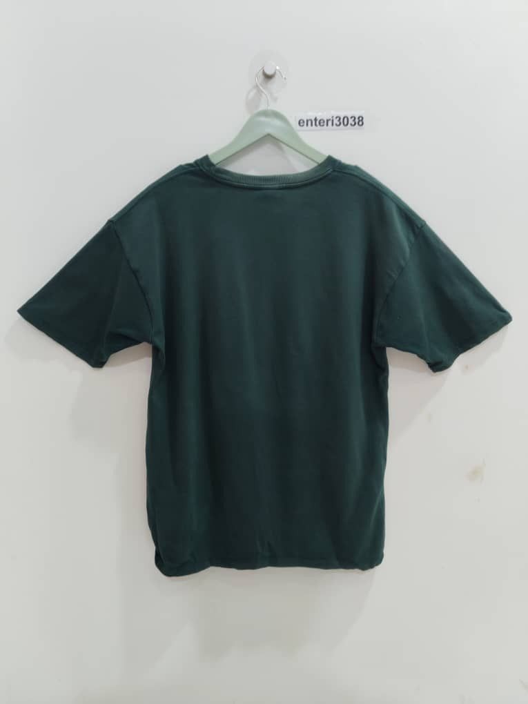 Vintage Vintage BLUE ON GREEN SHIRT Vintage 80s Russell Athletics Size US L / EU 52-54 / 3 - 6 Thumbnail