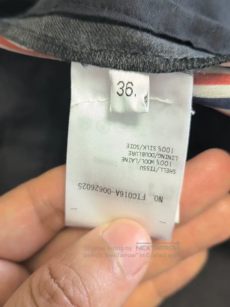 Thom Browne Thom Browne Gray Slacks Size 36R - 8 Thumbnail
