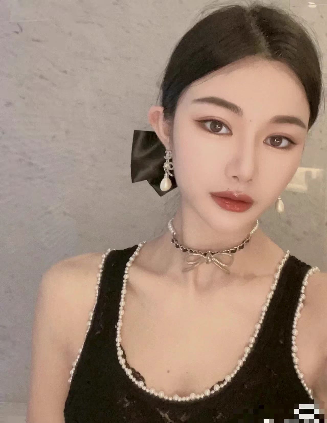 Chanel Chanel 22s Unused Bow Choker Pearl Leather Chain Size ONE SIZE - 6 Thumbnail
