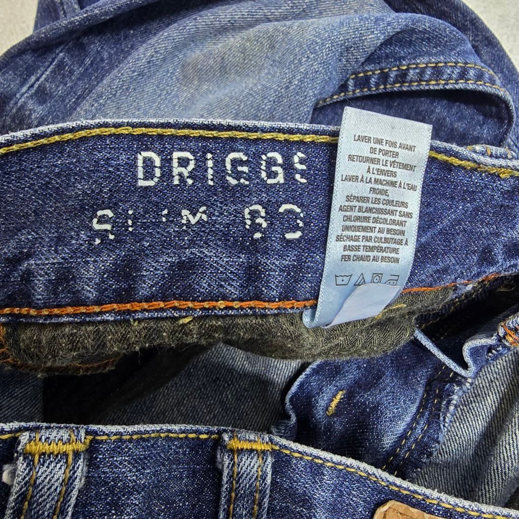 Aeropostale Men's Aeropostale Blue Driggs Slim Bootcut Jeans Waist 28 Size US 28 / EU 44 - 15 Thumbnail